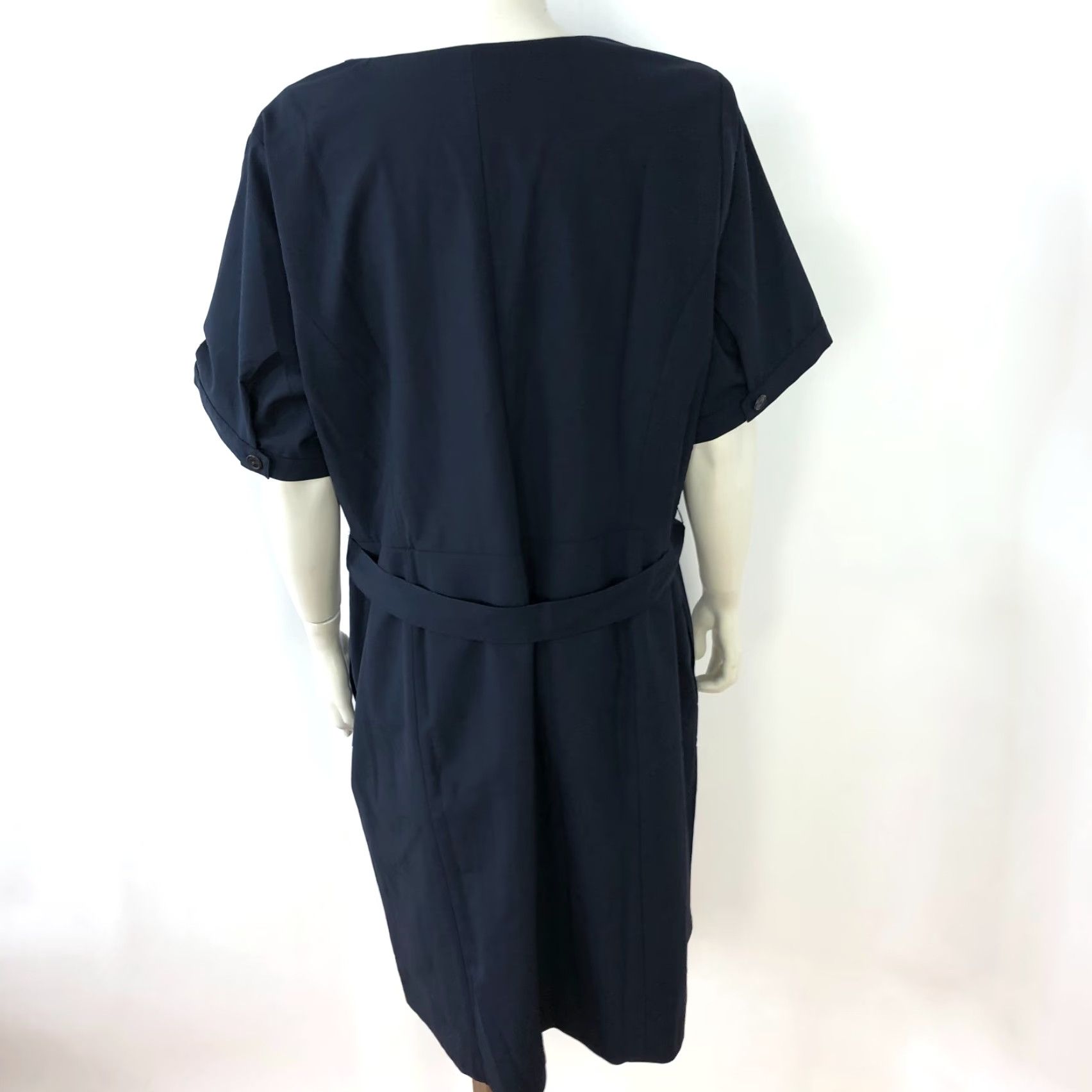 Lands' End Lands' End Plus 20w Oeko-Tex Shift Midi Knee Length Dress Blue MINT Size 3XL / US 20-22 - 3 Thumbnail