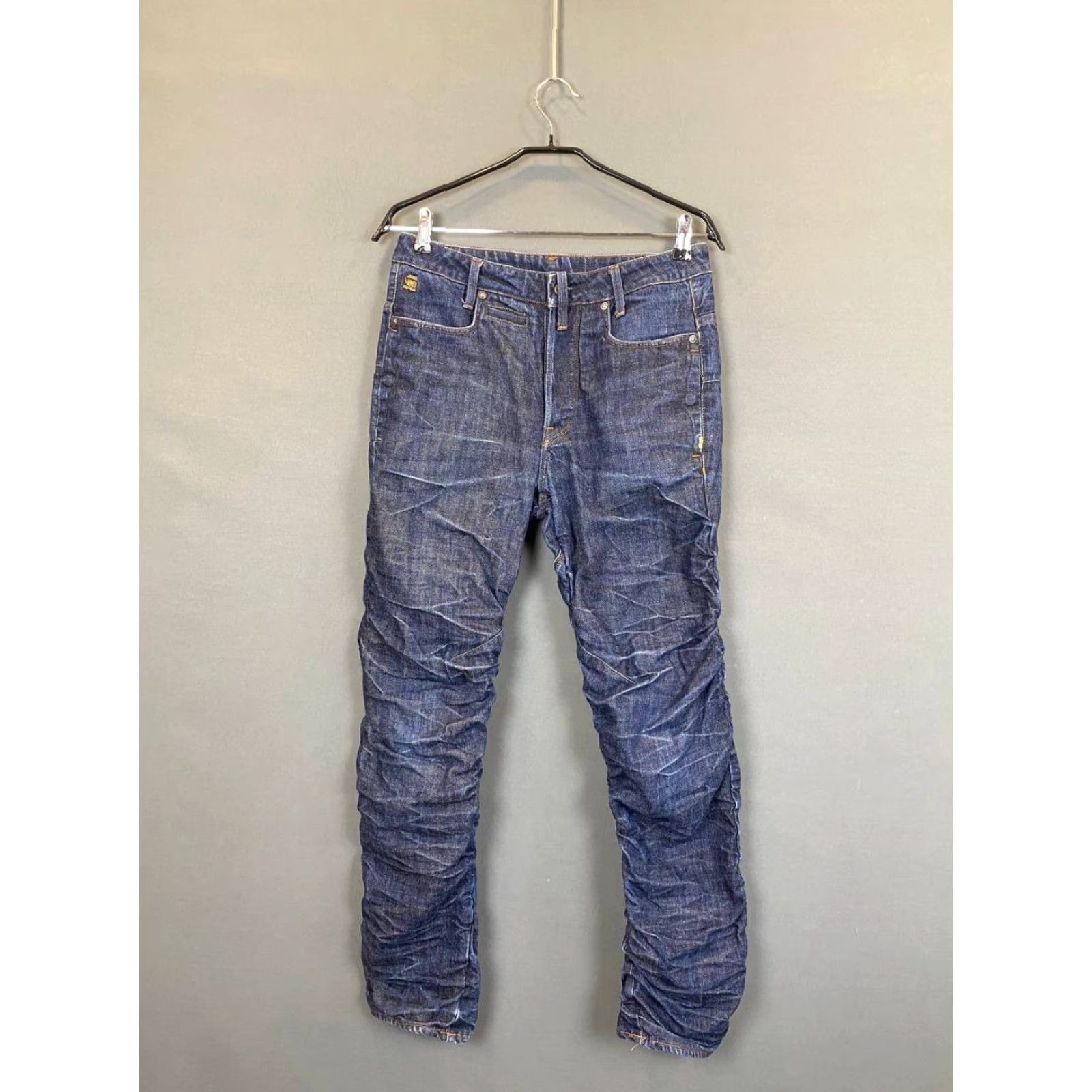 G-Star G-Star Jeans Mens Tapered 29x32 Blue Denim Straight Leg Belt Loop Regular Fit 5-Pocket Craftwear Denim Jeans Size US 29 - 2 Thumbnail