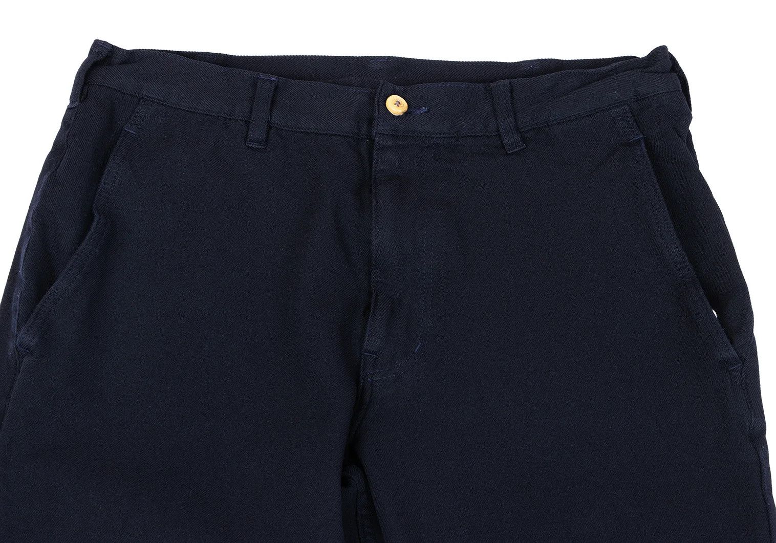 Comme des Garcons Homme Plus Polyester Dyed Pants in Dark Blue SS Size US 36 / EU 52 - 2 Thumbnail