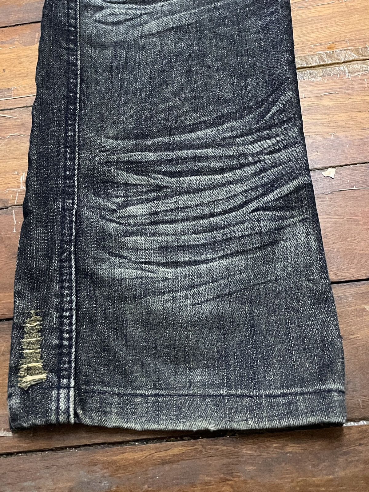 If Six Was Nine Very Rare Vintage Brand TSL Ripped Tactical Jeans 1990s Size US 32 / EU 48 - 7 Thumbnail
