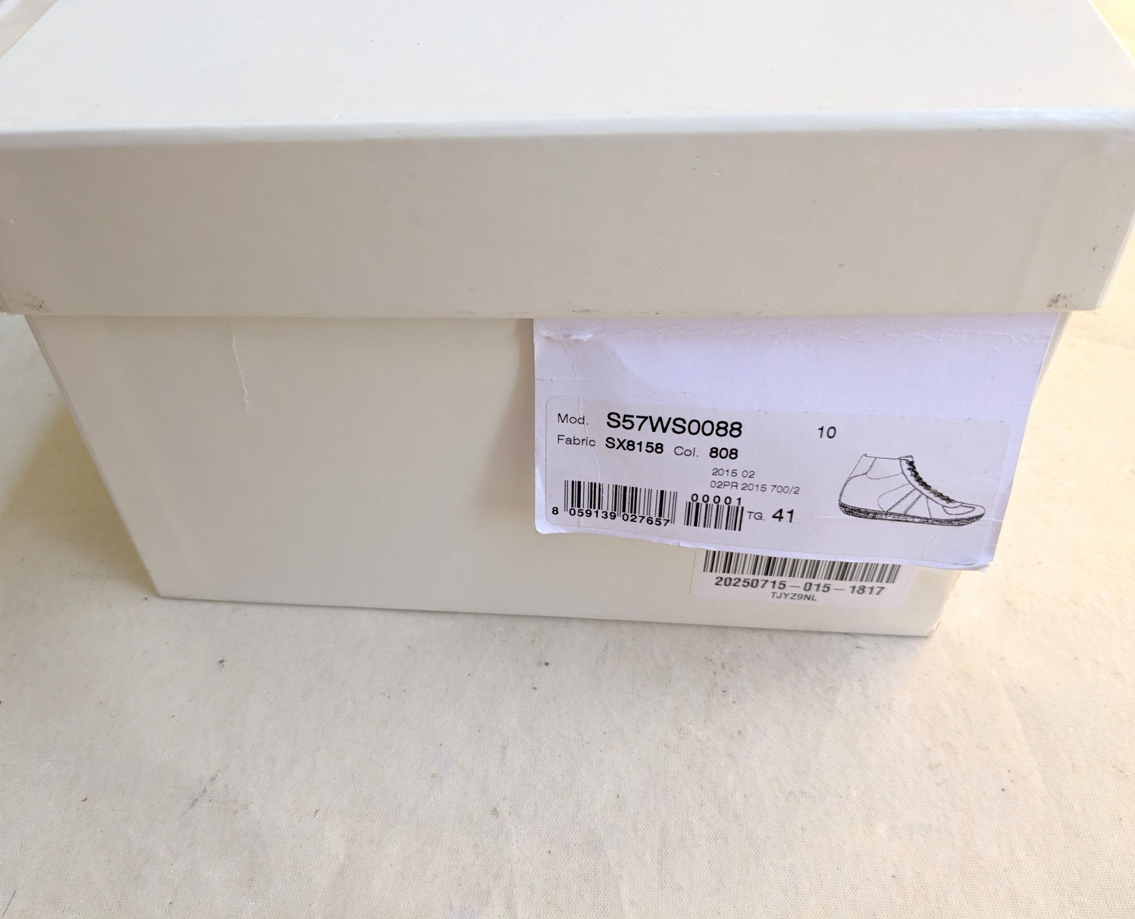 Maison Margiela Maison Margiela GAT Replica Gray 8 41 High Tops Size US 8 / EU 41 - 18 Thumbnail