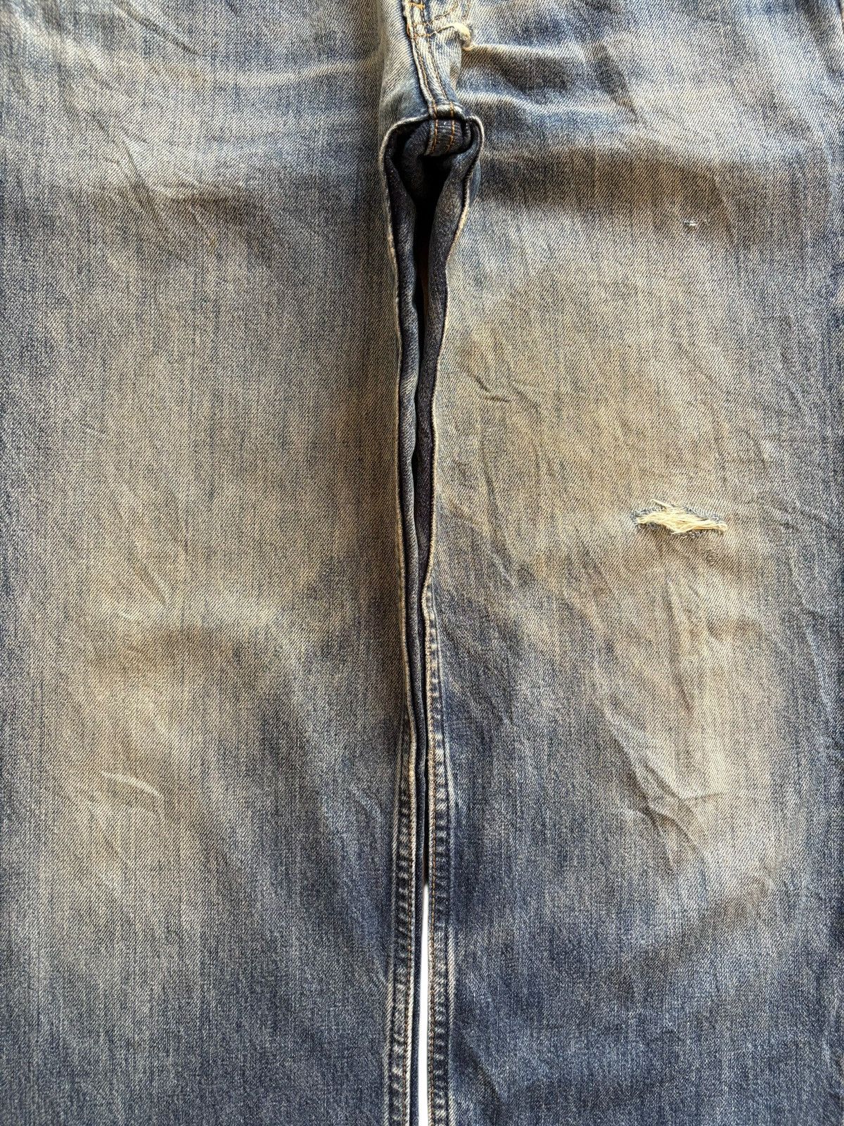 Levi's × Levi's Vintage Clothing Vintage 90s Levis 598 Mud Wash Distressed Loose Baggy Jeans Size US 32 / EU 48 - 5 Thumbnail