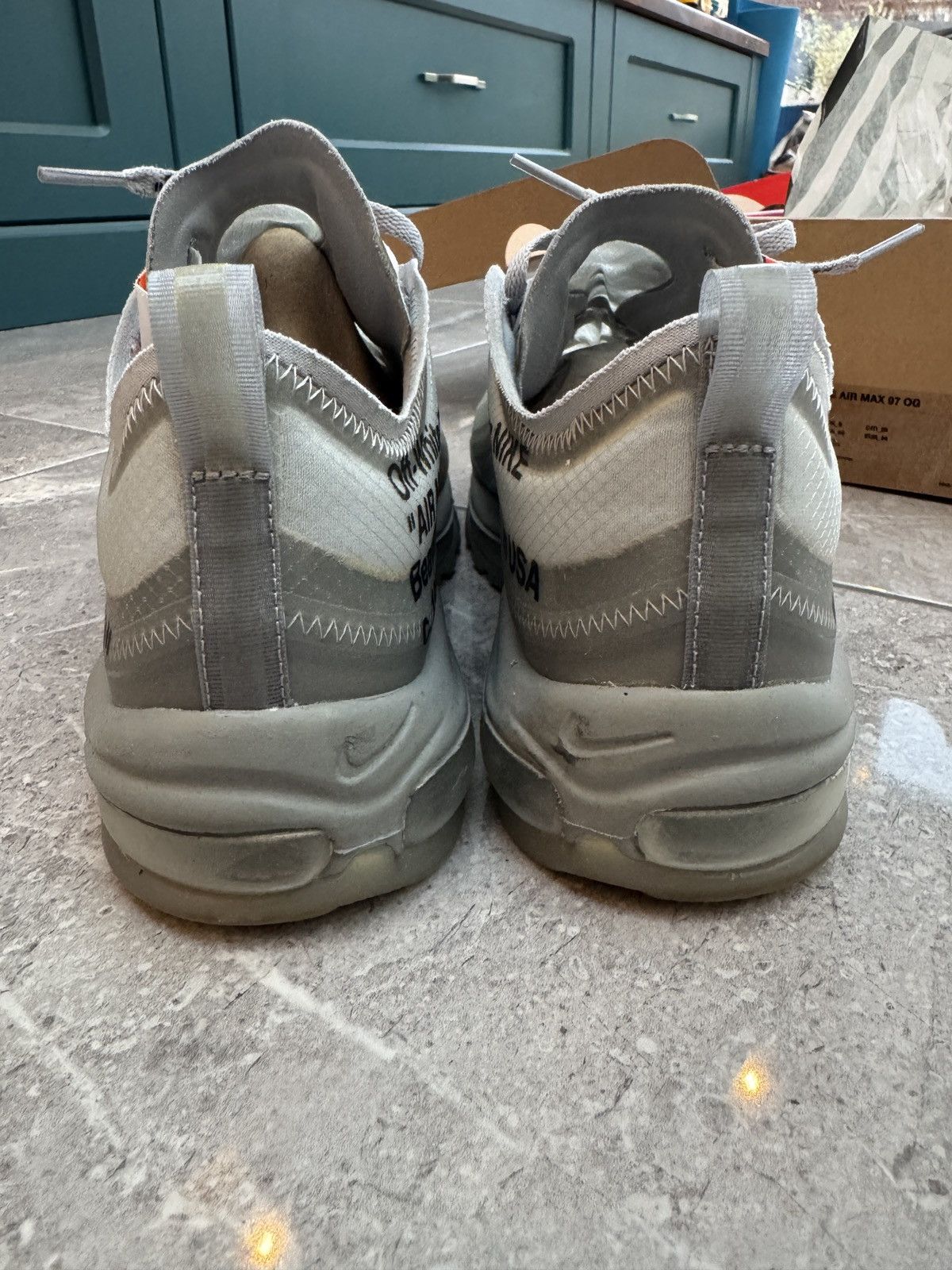 Nike × Off-White Nike Off-White Air Max 97 ‘Menta’ - UK9/US10 Size US 10 / EU 43 - 23 Thumbnail