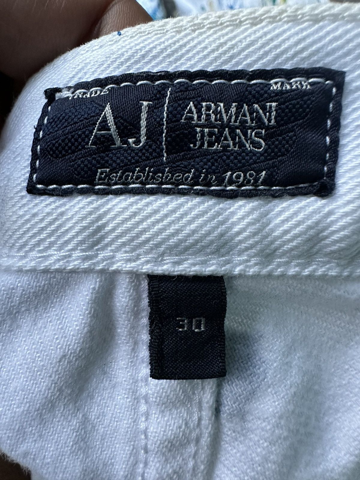 Armani Exchange Armani Jeans Extra Slim J10 Painy Splatter Size US 31 - 9 Thumbnail