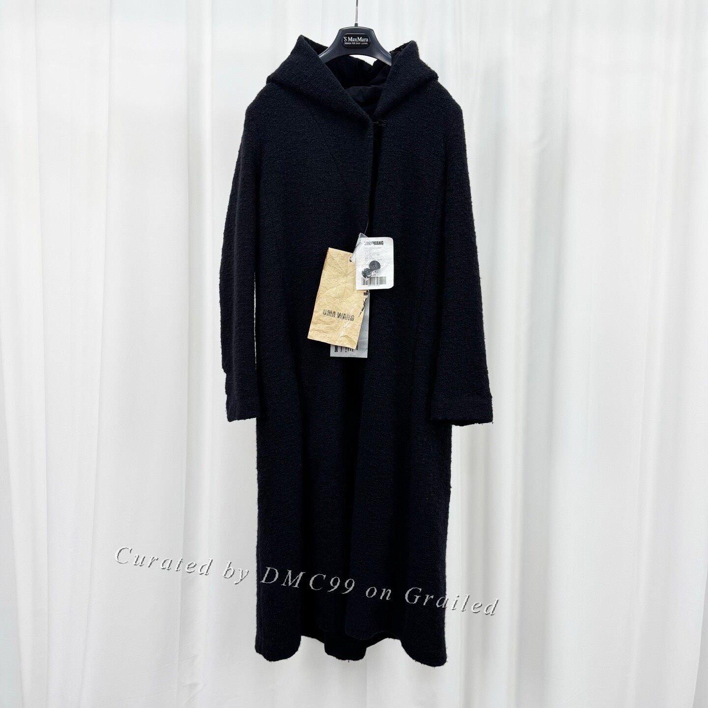 Uma Wang Uma Wang Black Cashmere Trench Coat Size S / US 4 / IT 40 - 1 Thumbnail
