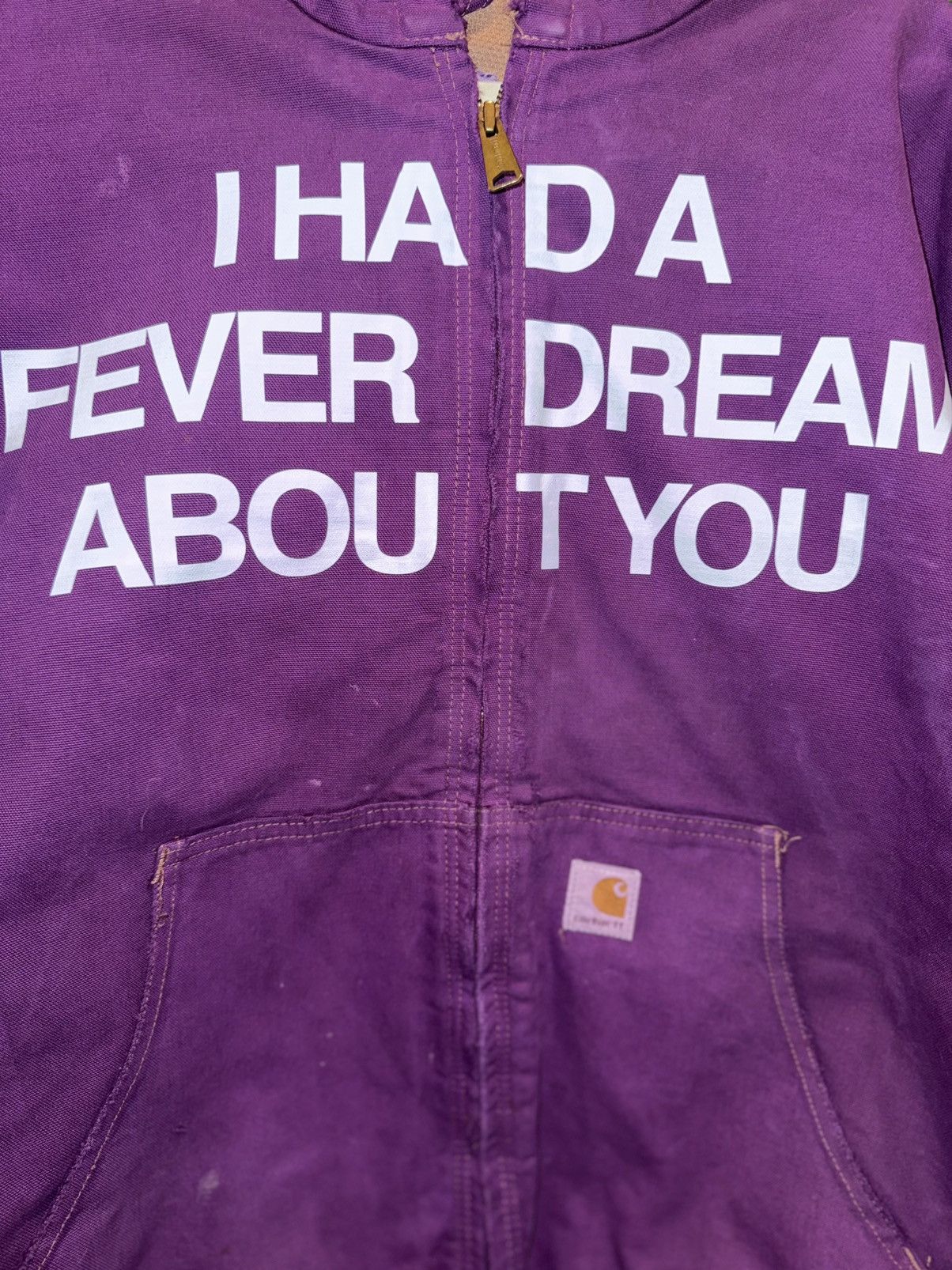 Other Artificial Fever repurposed Carhartt zip jacket Size US XXL / EU 58 / 5 - 11 Thumbnail