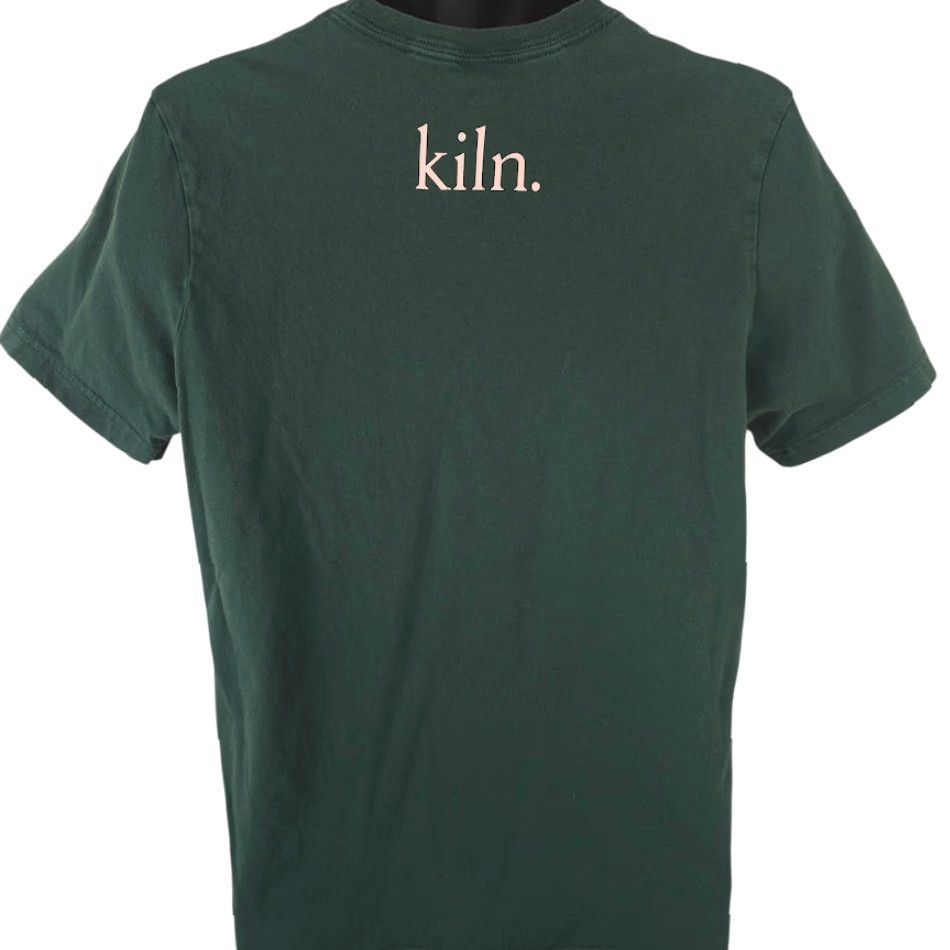 Vintage Bella + Canvas Kiln T Shirt Mens Size Medium Green Graphic Tee Cotton Crew Neck Short Sleeve Vintage No Size US M / EU 48-50 / 2 - 4 Thumbnail