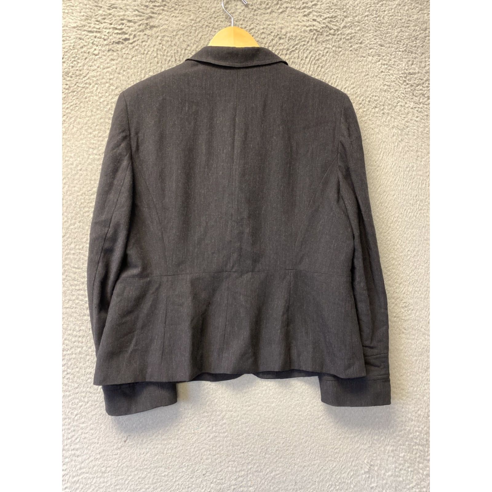 Loft Loft Blazer 14P Womens Gray Button Up Long Sleeve Lined Size XL / US 12-14 / IT 48-50 - 3 Thumbnail