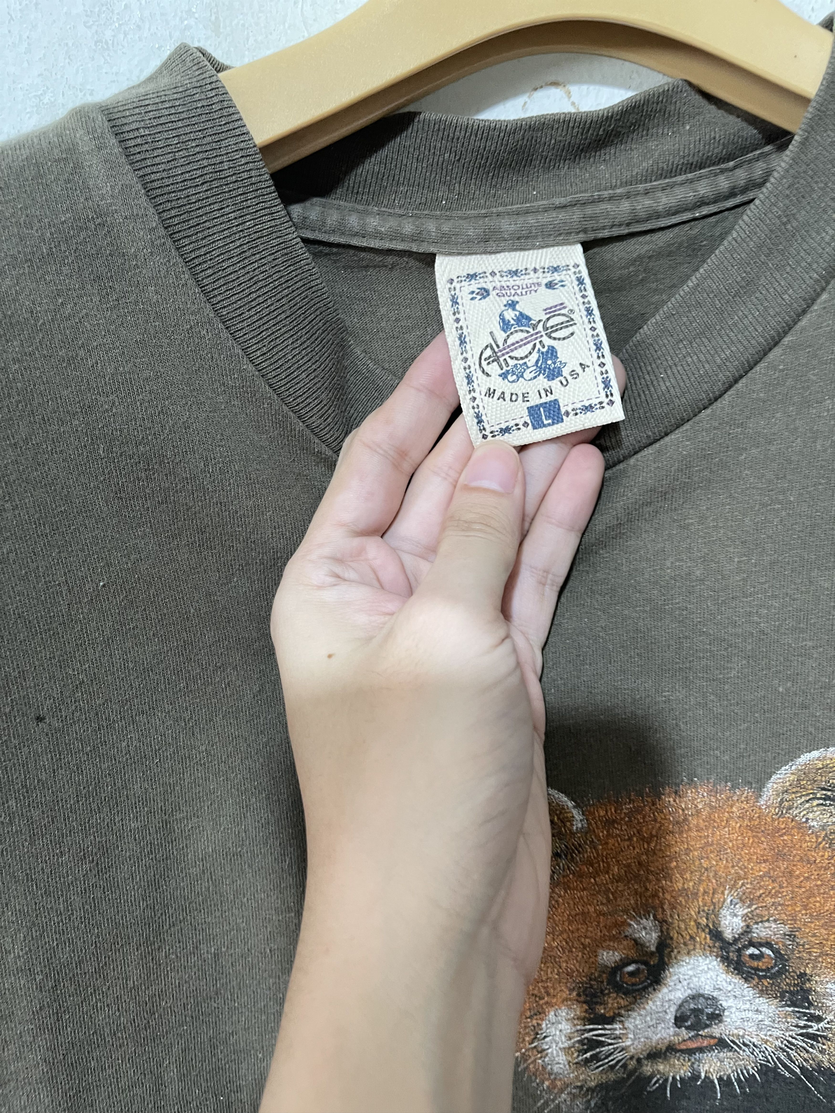 Vintage Vintage 90s Red panda Shirt Size US L / EU 52-54 / 3 - 6 Thumbnail