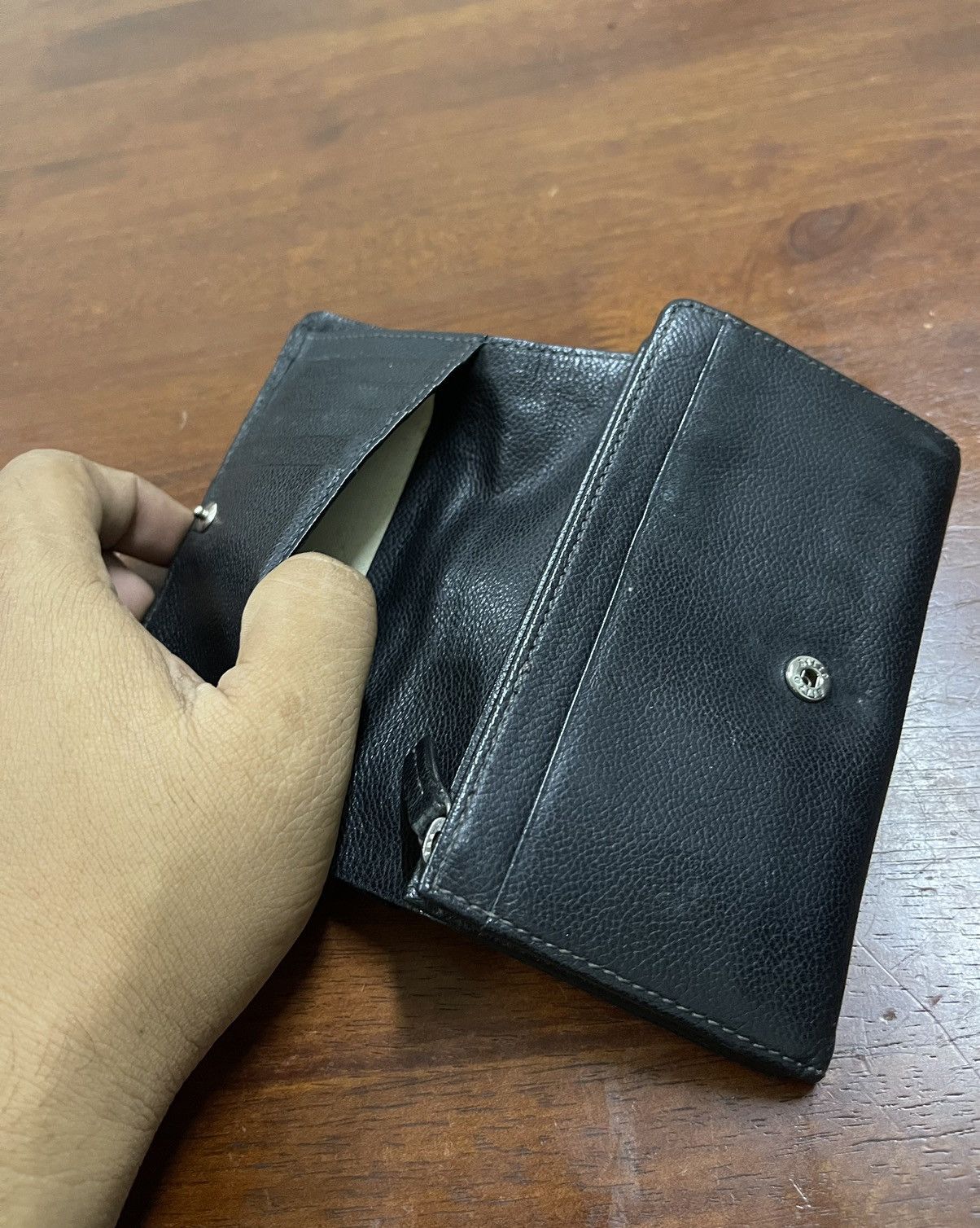 Genuine Leather × IDEA × Margaret Howell Margaret Howell x IDEA Leather Wallet Size ONE SIZE - 8 Thumbnail