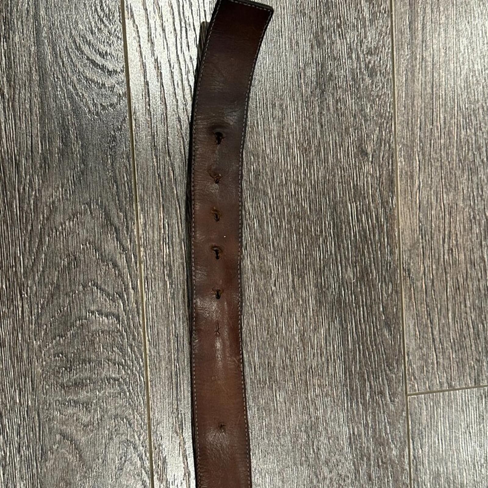 Gucci Gucci Leather and Fabric Belt – No Buckle – 5/10 Condition Size ONE SIZE - 7 Thumbnail
