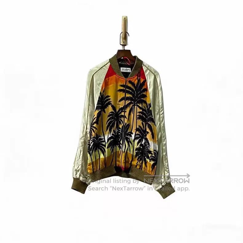 Saint Laurent Paris Saint Laurent Paris Palm Tree Jacket Size US S / EU 44-46 / 1 - 1 Thumbnail