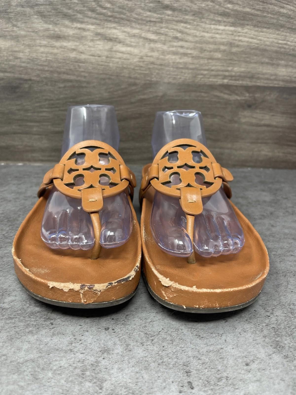 Other Tory Burch Miller Cloud Thong Sandals Womens Size 8 Brown Size US 8 / IT 38 - 4 Thumbnail
