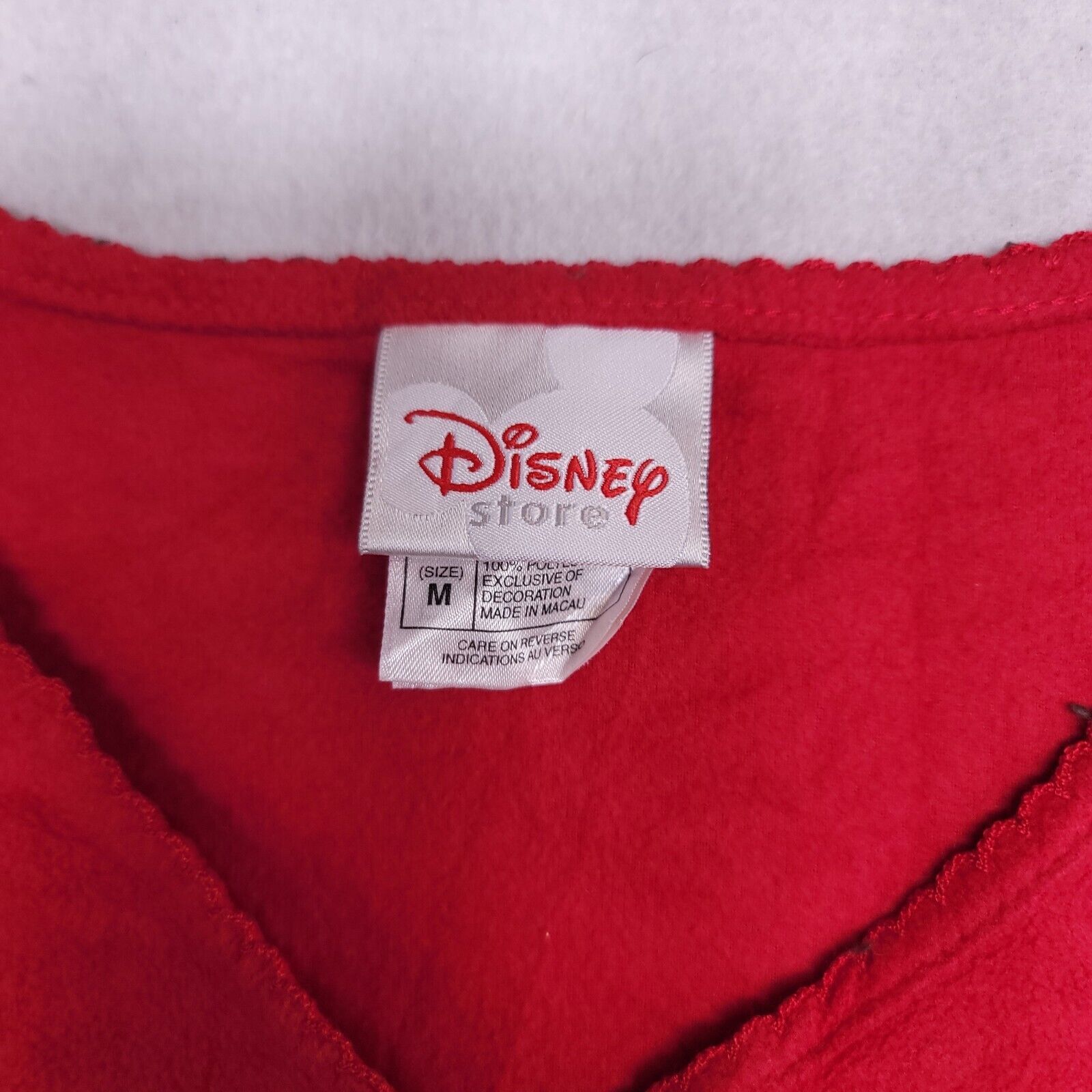 Disney Disney Winnie the Pooh Pajama Top Womens Size Medium M Red Size ONE SIZE - 4 Thumbnail