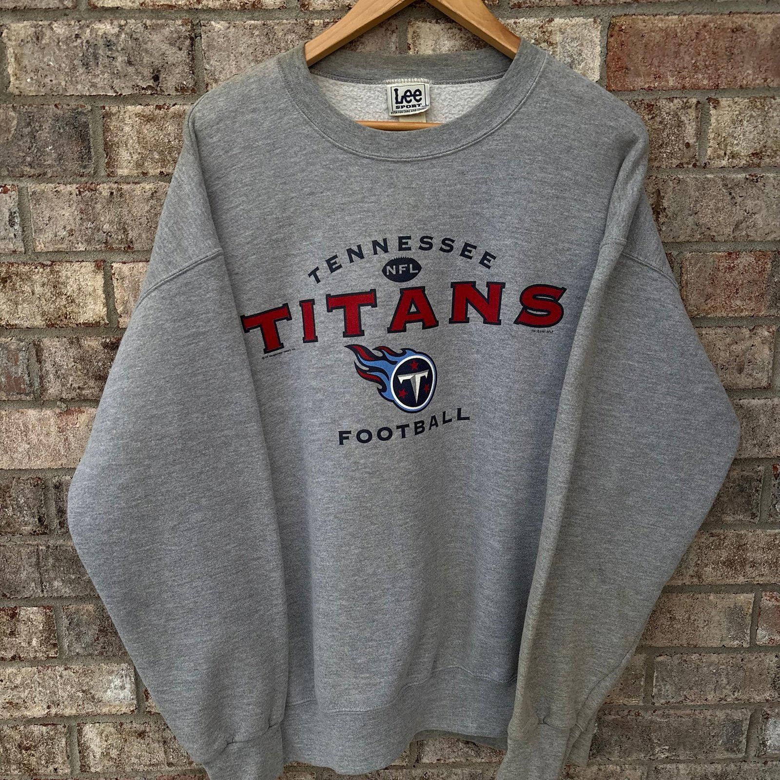 Lee Vintage 90s Tennessee Titans sweatshirt Size US XL / EU 56 / 4 - 1 Thumbnail