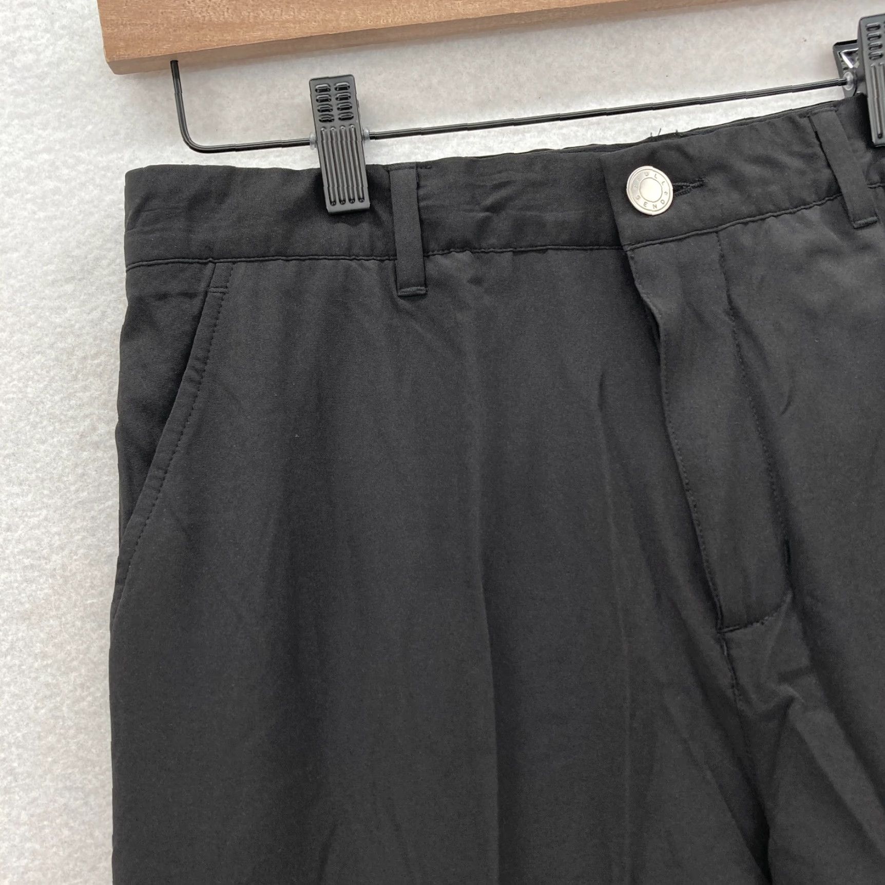 Vintage Full Send Golf Pant Mens Medium Black Performance Stretch Waist Nelk NWT Pants Size US 31 - 3 Thumbnail