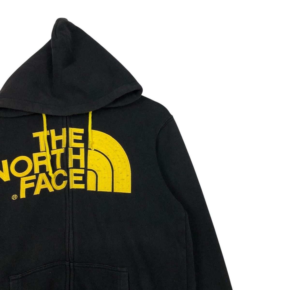 The North Face 🔥VINTAGE ZIPPER HOODIE THE NORTH FACE SPELL OUT BIG LOGO Size US M / EU 48-50 / 2 - 8 Thumbnail
