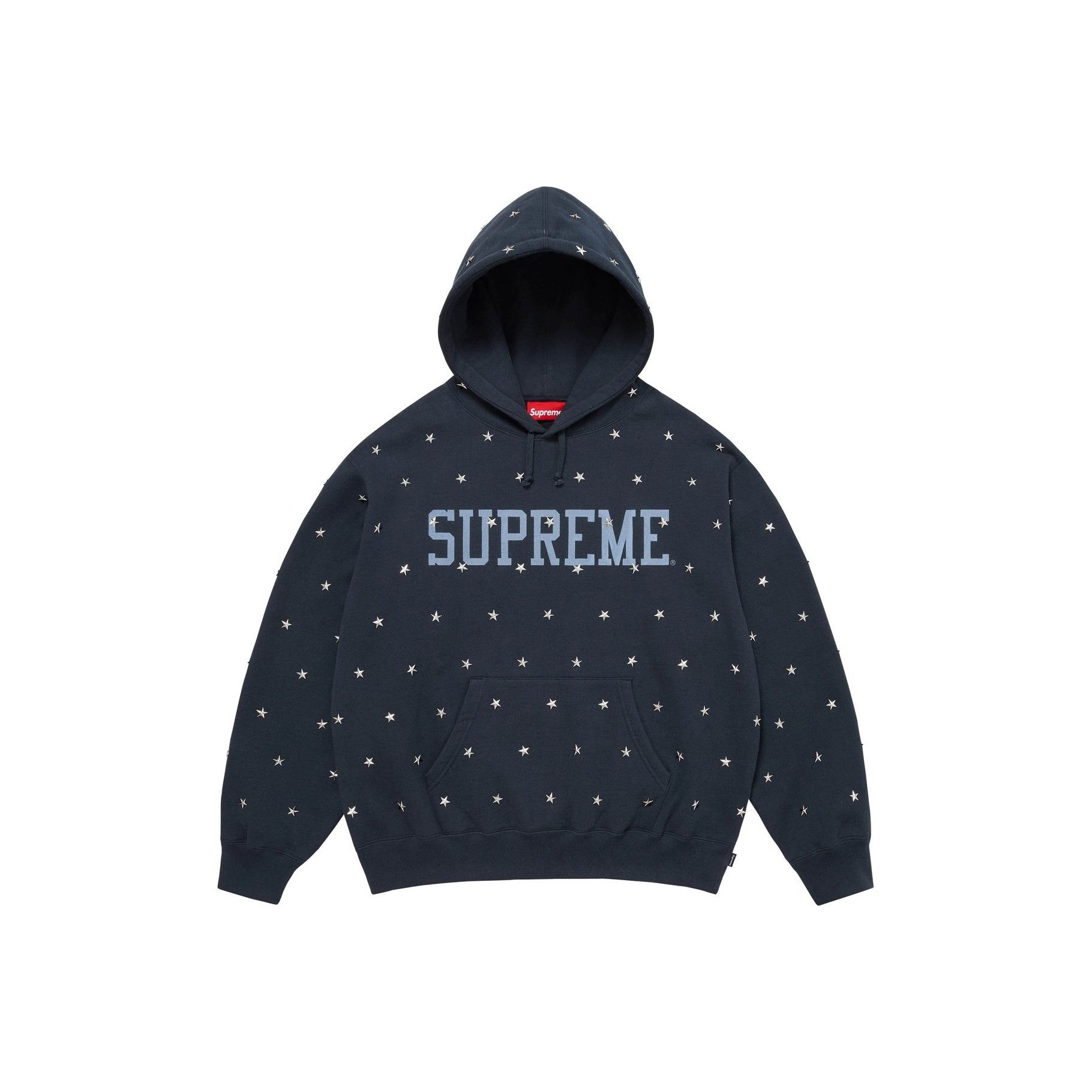 Supreme Supreme studded collars hoodie | Grailed