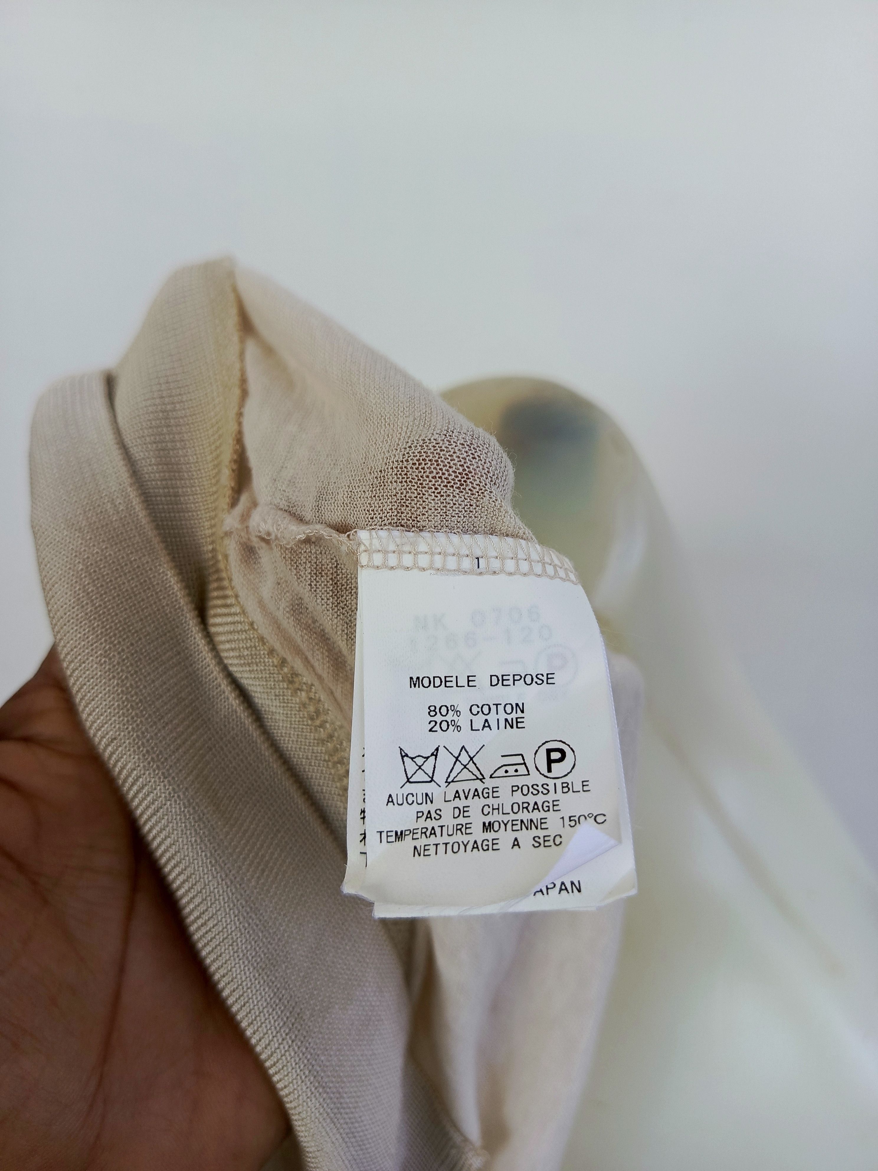 Pas de Calais Pas de Calais Beige Short Sleeve Cardigan Ruffle Detail Size M / US 6-8 / IT 42-44 - 7 Thumbnail