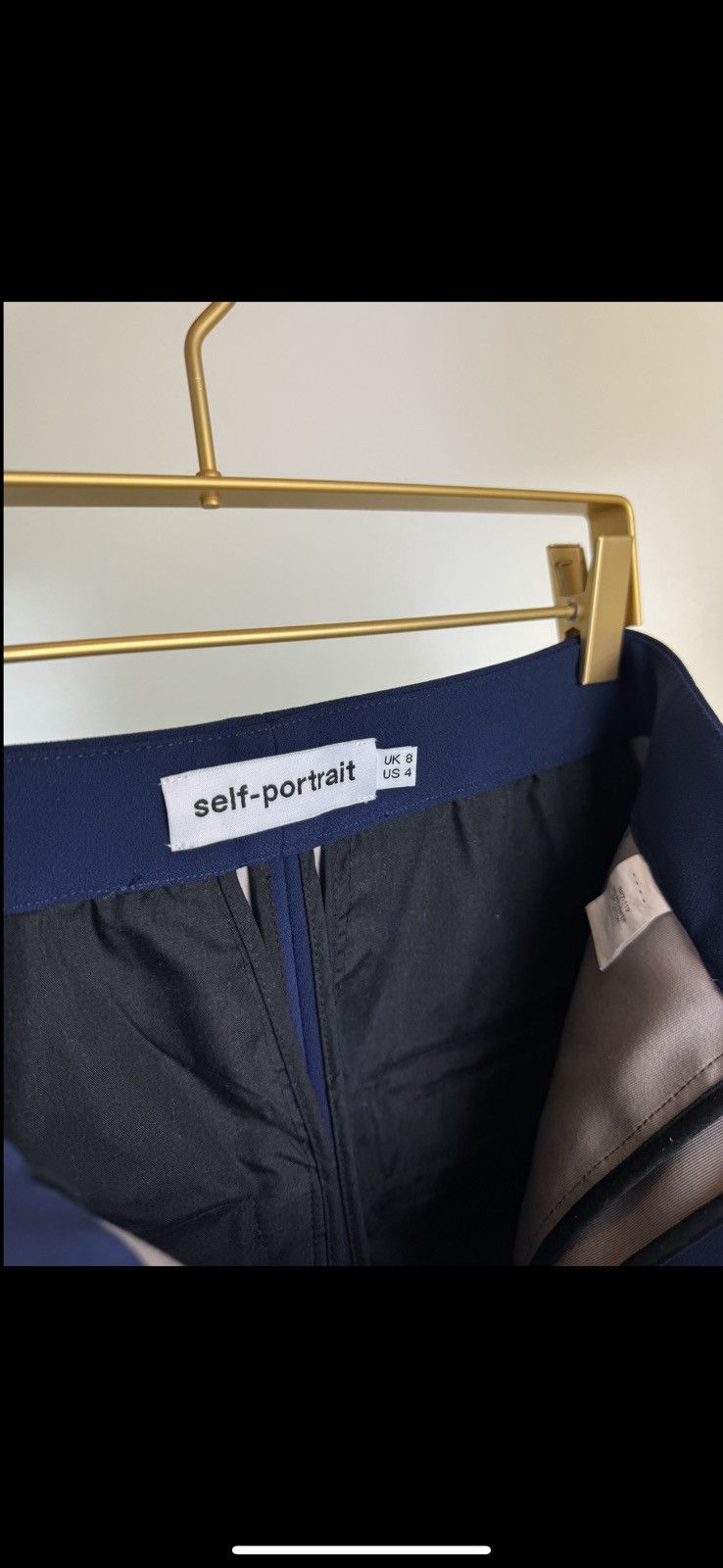 Self-Portrait Self portrait high waist pleated trousers suit pants US4 S Size 27" / US 4 / IT 40 - 7 Thumbnail