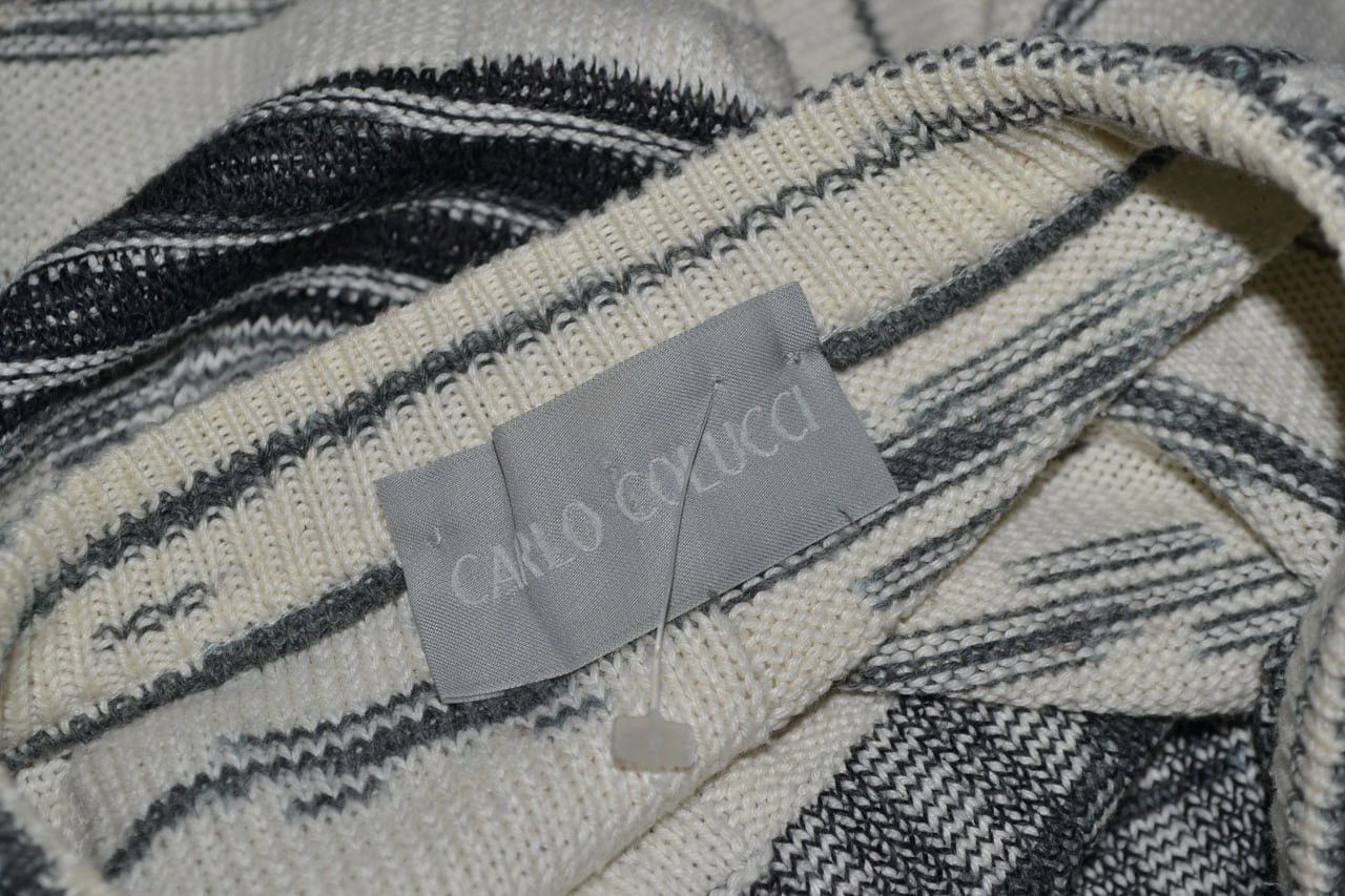 Carlo Colucci Men's Carlo Colucci Knit Coogi Style Sweater Size 50 Size US M / EU 48-50 / 2 - 6 Thumbnail