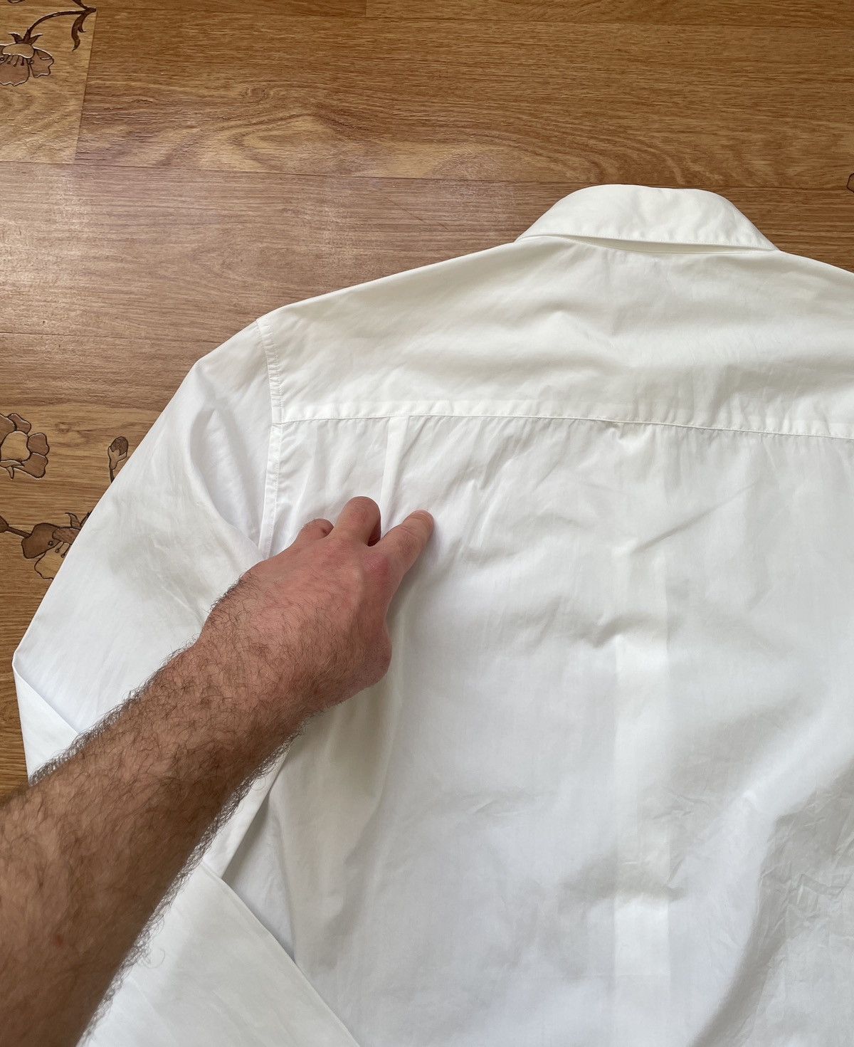 Haider Ackermann Haider Ackermann White Cotton Shirt Size US M / EU 48-50 / 2 - 16 Thumbnail