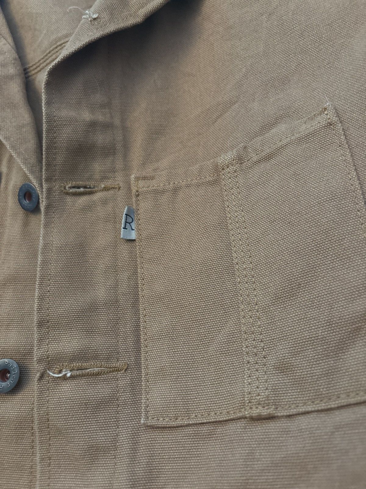 Railcar Fine Goods × Vintage Railcar Fine Goods Denim Jacket BROWN🟫 Size US S / EU 44-46 / 1 - 6 Thumbnail