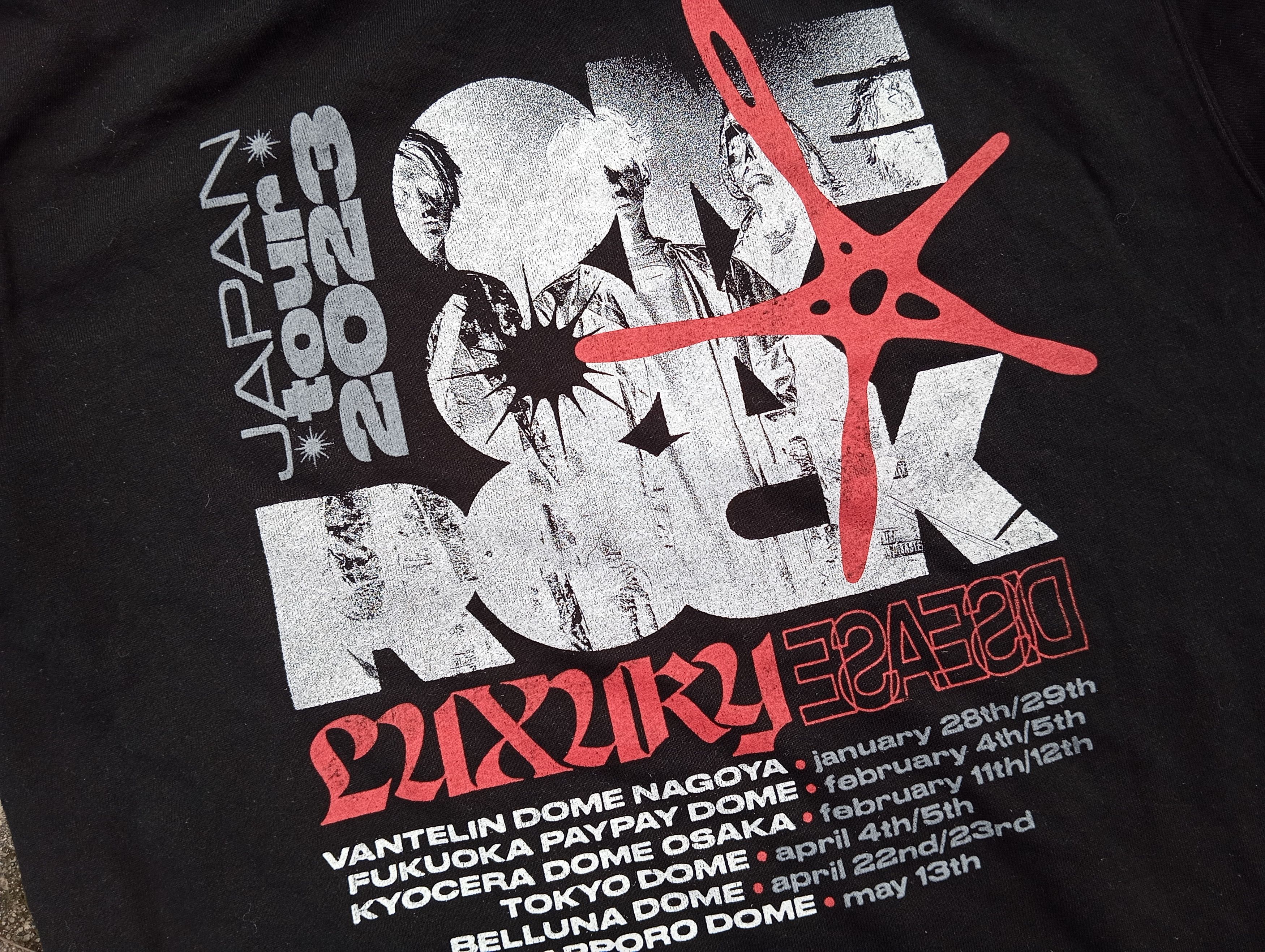 Band Tees One Ok Rock 🎸 Hoodie Pullover 2023 Luxury Disease Concert Size US XL / EU 56 / 4 - 1 Thumbnail