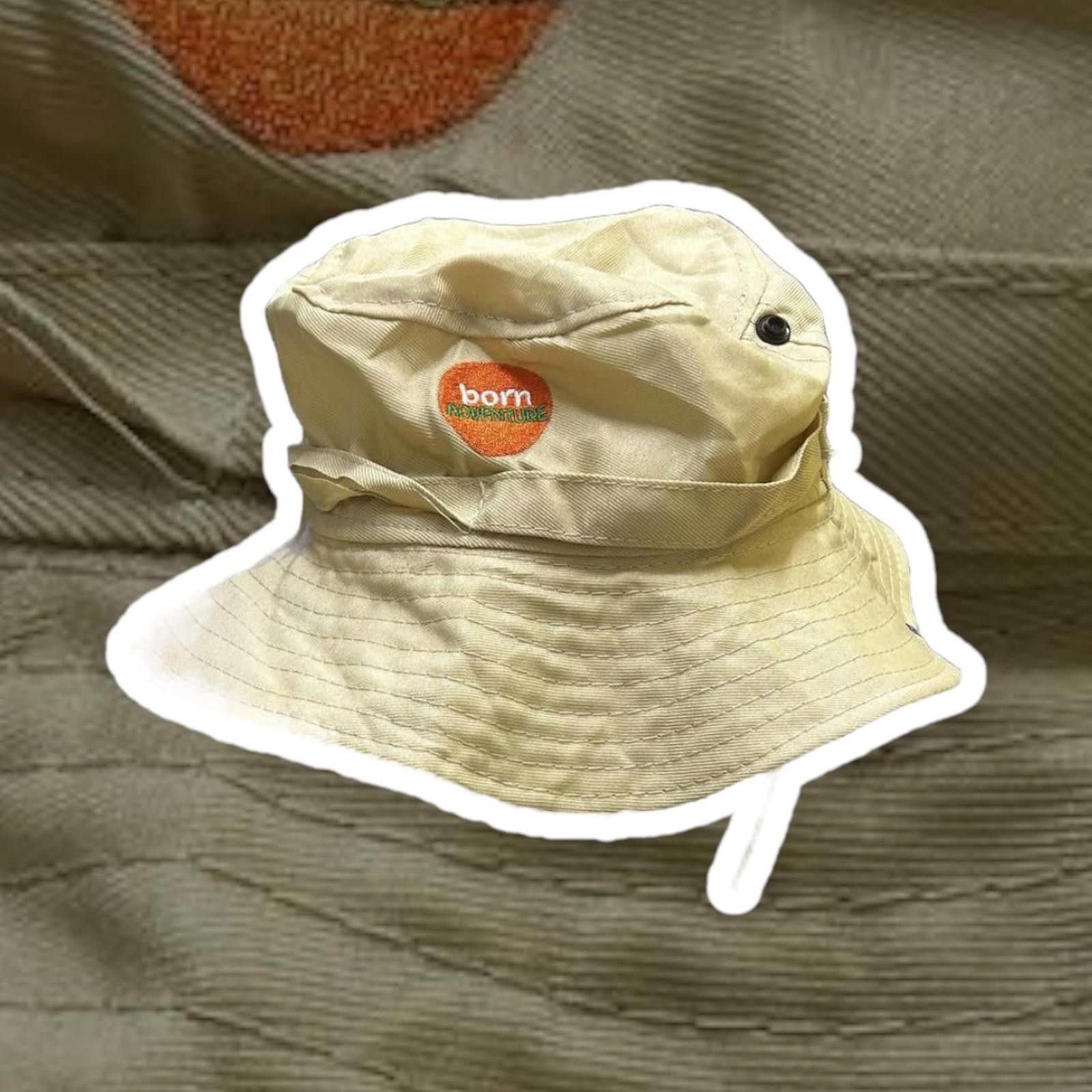 Born Born Adventure Bucket Hat - Cream Size ONE SIZE - 1 Thumbnail