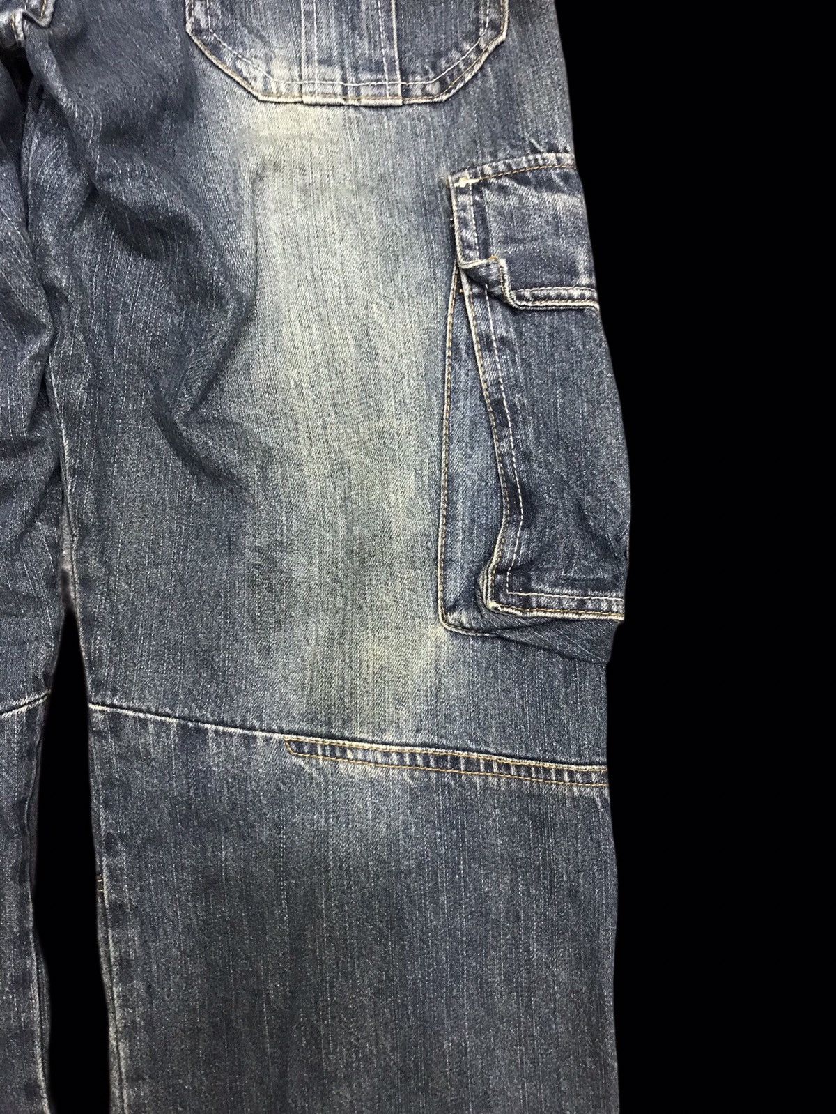 Vintage 💥BAGGY💥VINTAGE PIKO SURF CARGO DENIM F348 Size US 30 / EU 46 - 16 Thumbnail