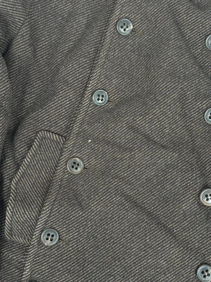 A.P.C. A.P.C. Brown Wool Light Buttoned Officer Jacket Size S / US 4 / IT 40 - 8 Thumbnail