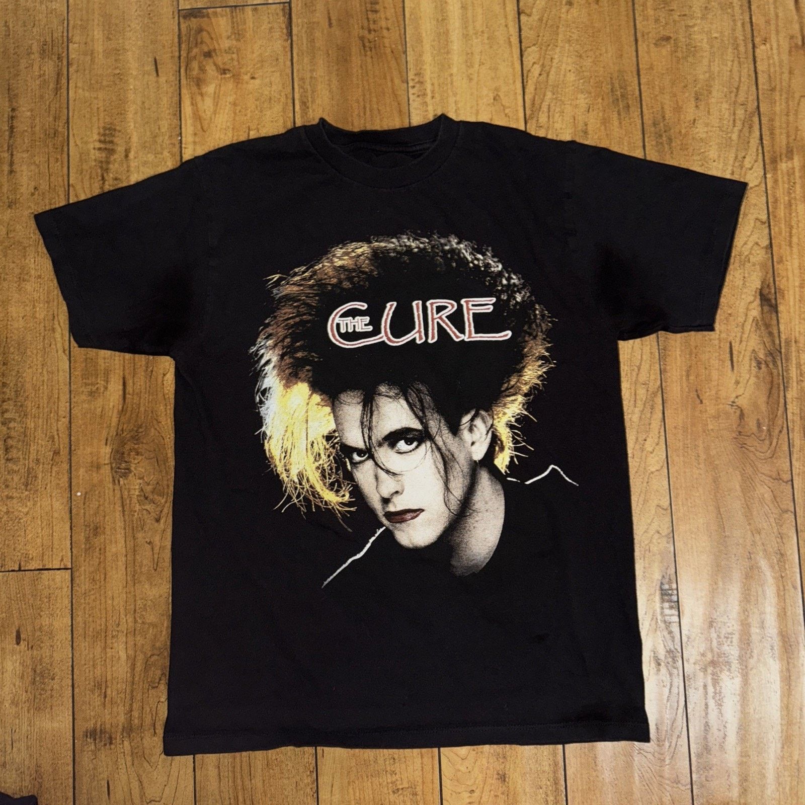 Band Tees × Vintage The Cure Band T-Shirt Black Medium 18x25 Size US M / EU 48-50 / 2 - 1 Thumbnail
