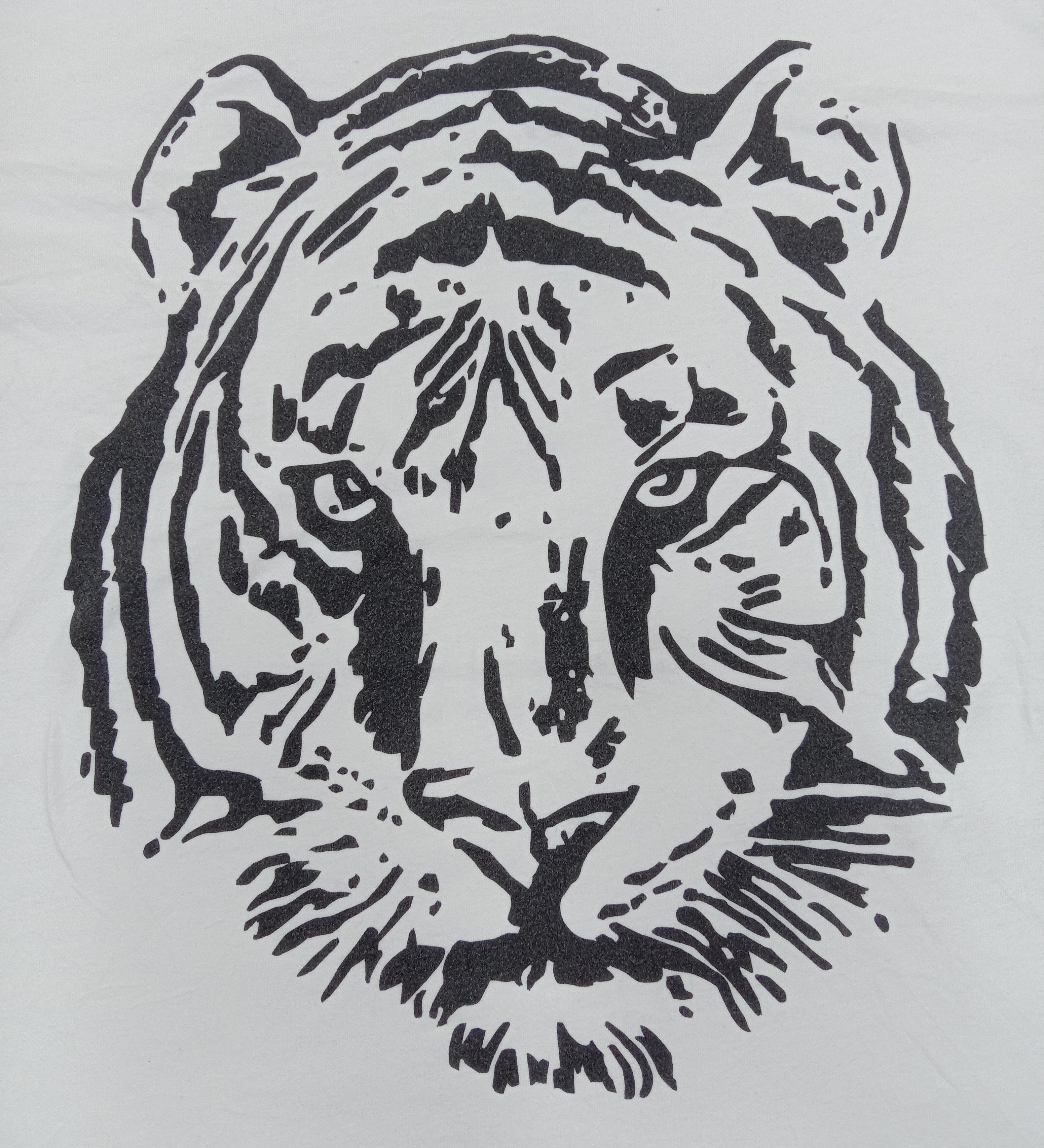 Japanese Brand Japanese Brand Tiger Head T Shirt Size US L / EU 52-54 / 3 - 2 Thumbnail