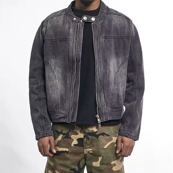 Other Streetwear Zipper Denim Designer Jacket Size US M / EU 48-50 / 2 - 1 Thumbnail