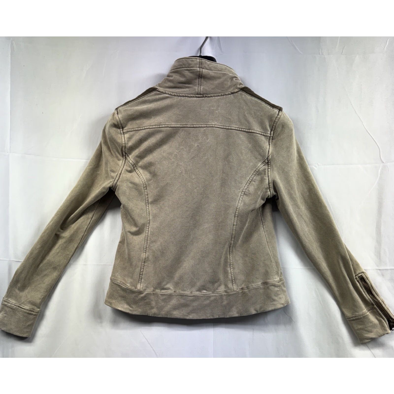 Anthropologie Marrakech Jacket Womens XS Jacket Winter Tan Zipper Brown Basic Marrakech Womens XS Winter Jacket Tan Zipper JFK Size XS / US 0-2 / IT 36-38 - 2 Thumbnail