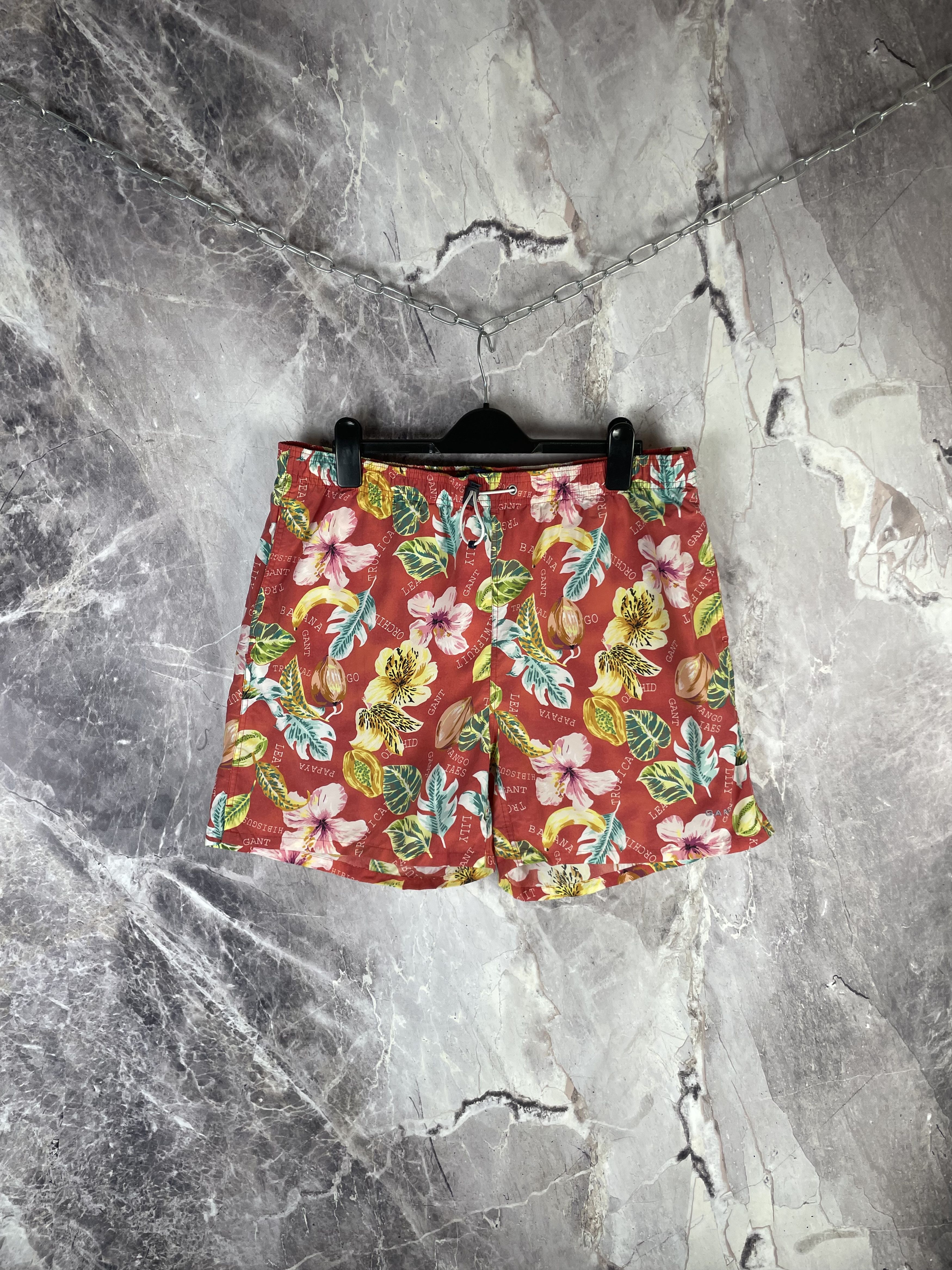 Gant Mens Shorts Gant Vintage Hawaiian Size US 36 / EU 52 - 1 Thumbnail