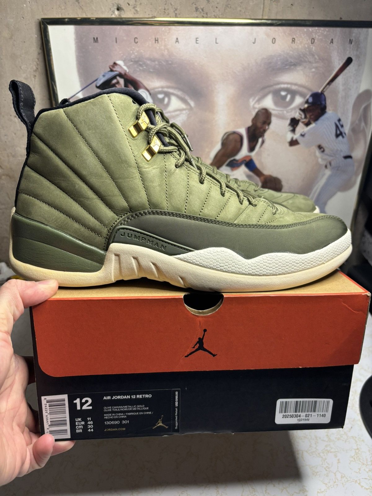 Air Jordan 12 Retro Cool Grey 2012