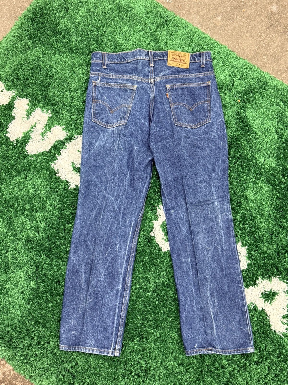 Levi's × Vintage Vintage Levi 517 Orange Tab Stone Wash Denim Jeans 38 Acid Size US 38 / EU 54 - 2 Thumbnail
