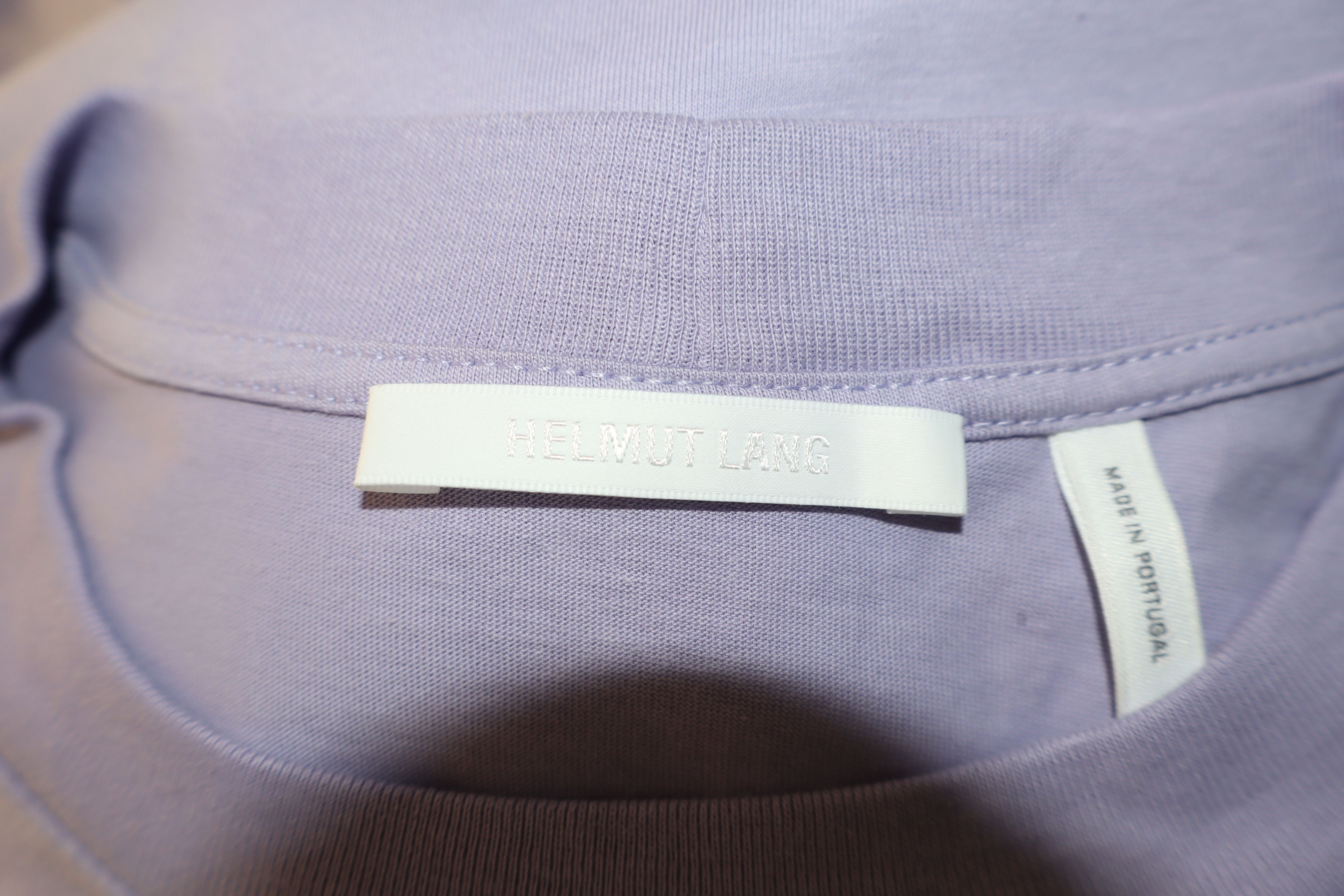 Helmut Lang logo print t-shirt Size US S / EU 44-46 / 1 - 10 Thumbnail