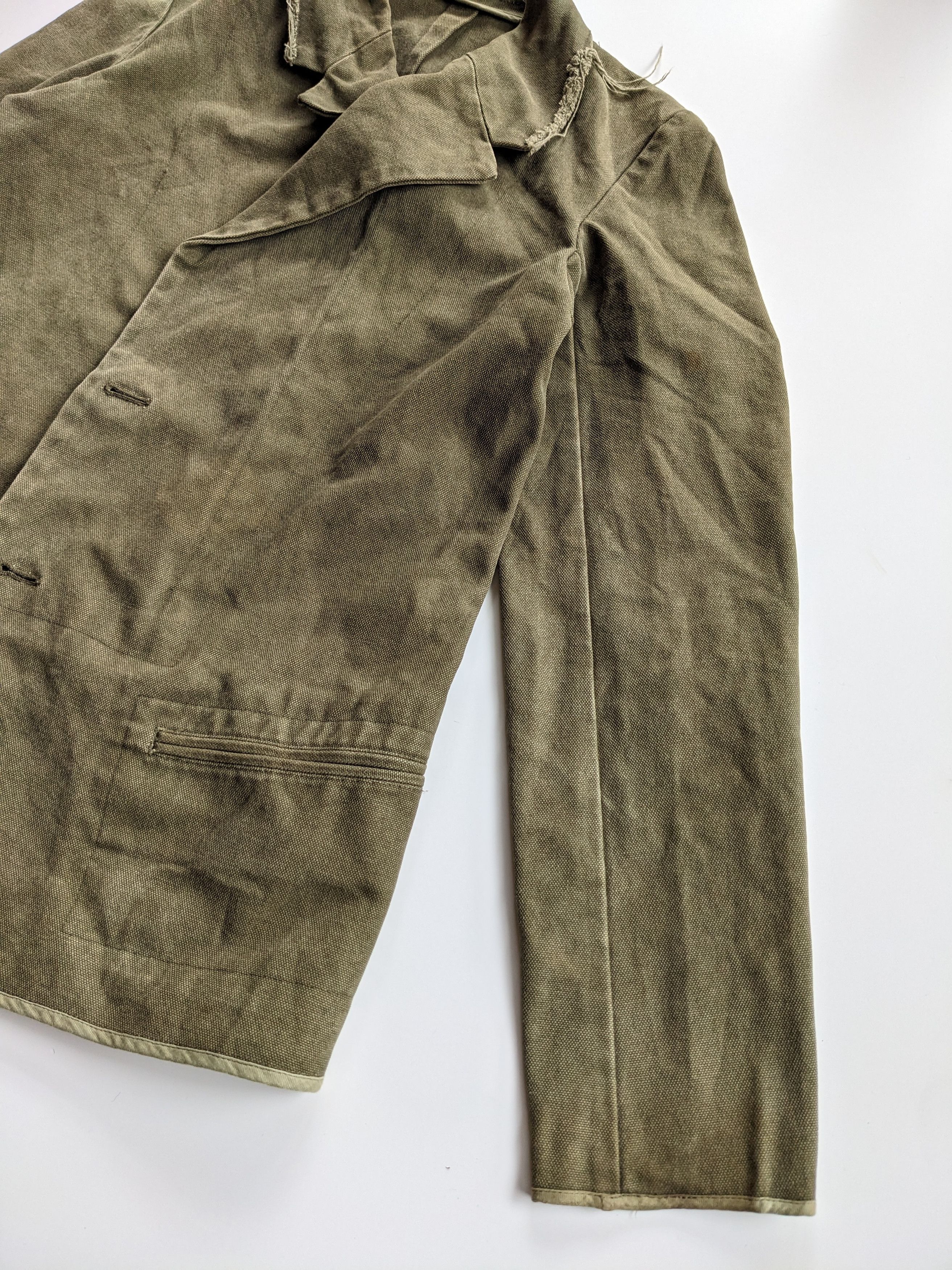 Vintage Y's Yohji Yamamoto olive green blazer