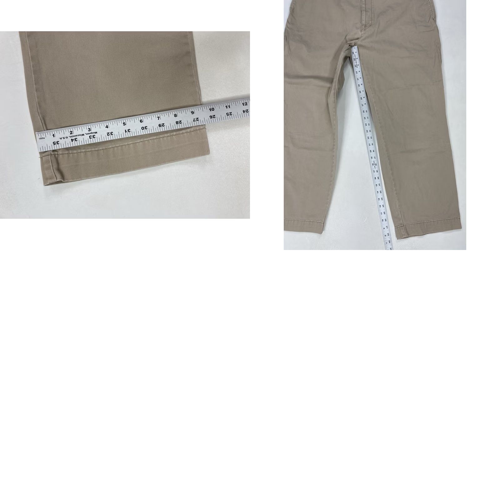 Polo Ralph Lauren VINTAGE Polo Jeans Ralph Lauren Chino Pants Men 38 x 29 Beige Size US S / EU 44-46 / 1 - 8 Thumbnail