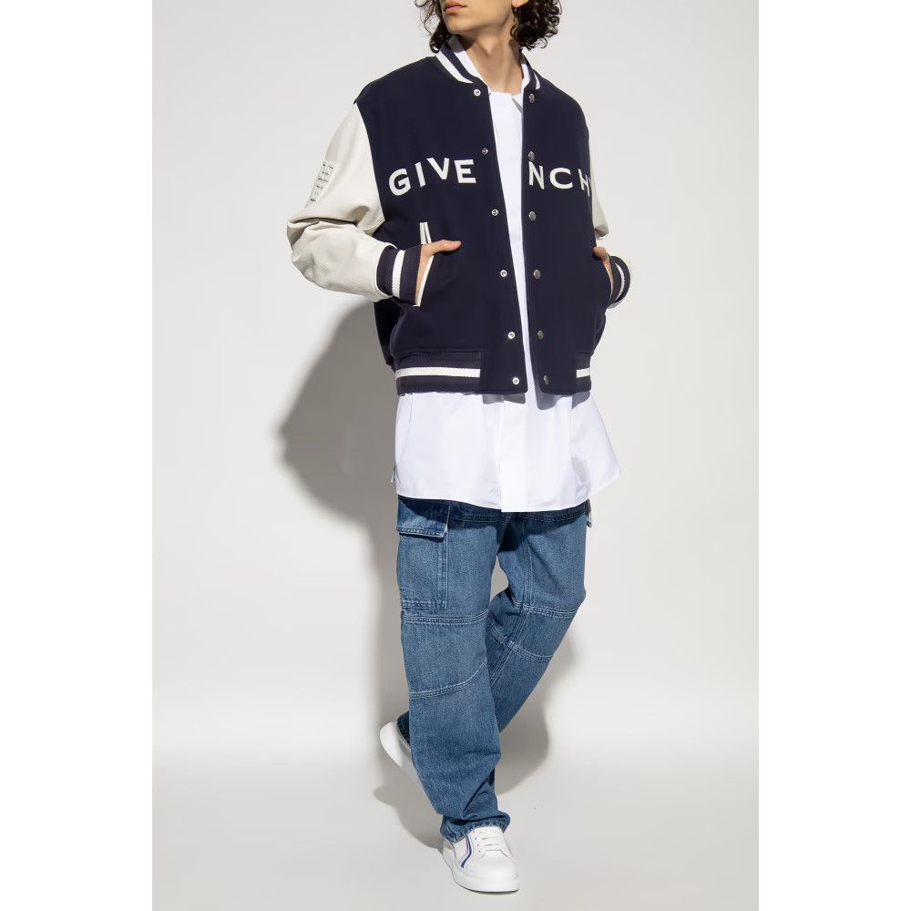 Givenchy o1srvl11e1124 Jacket in Black & White Size US XXL / EU 58 / 5 - 2 Thumbnail