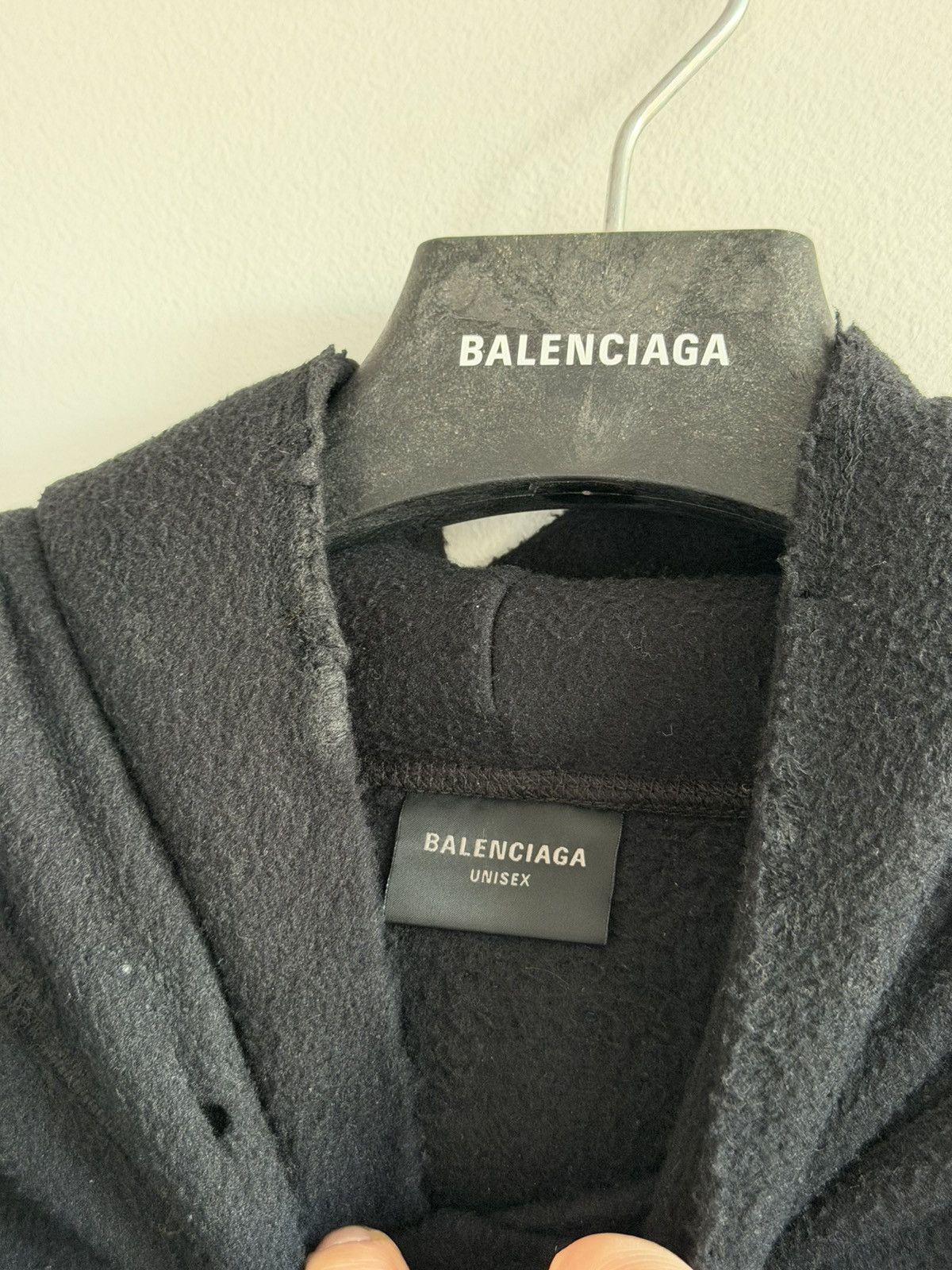 Balenciaga *RARE* FLEECE PARIS HALF MOON BALENCIAGA DEMNA POLAR Size US XL / EU 56 / 4 - 5 Thumbnail