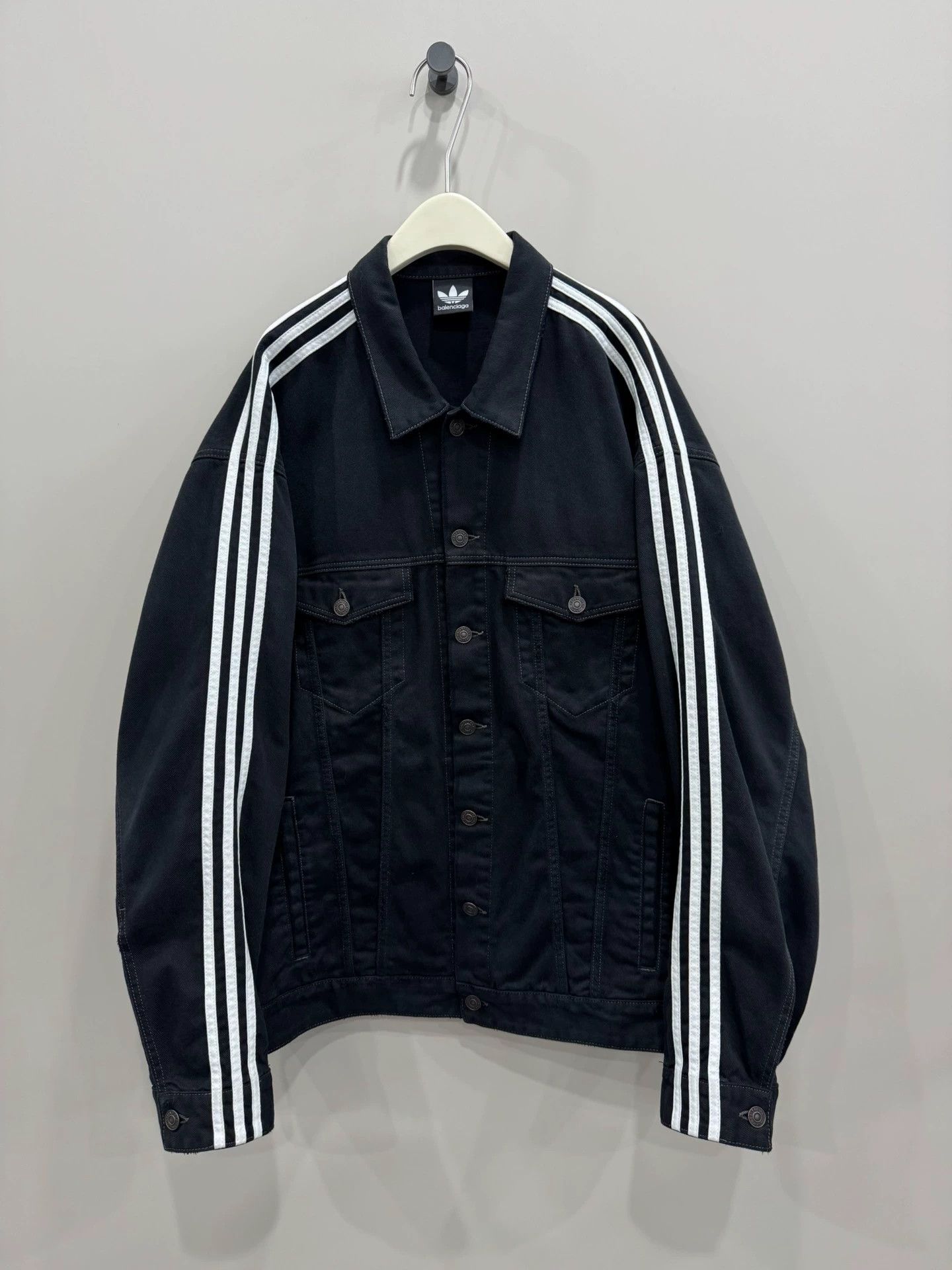 Balenciaga Adidas Denim Jacket 2 - dmc