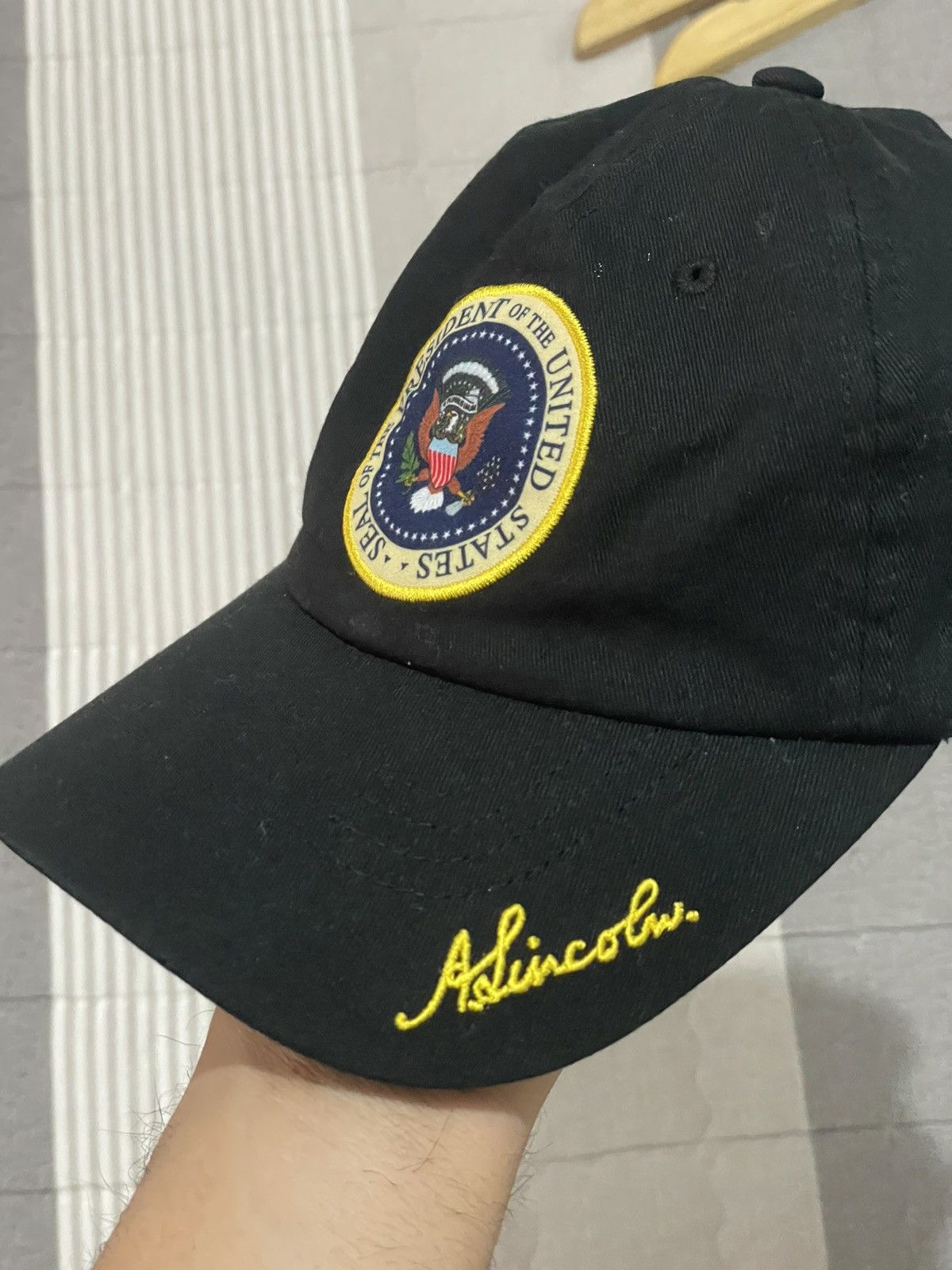 Vintage Hats abraham lincoln presidentisl library & museum Size ONE SIZE - 2 Thumbnail