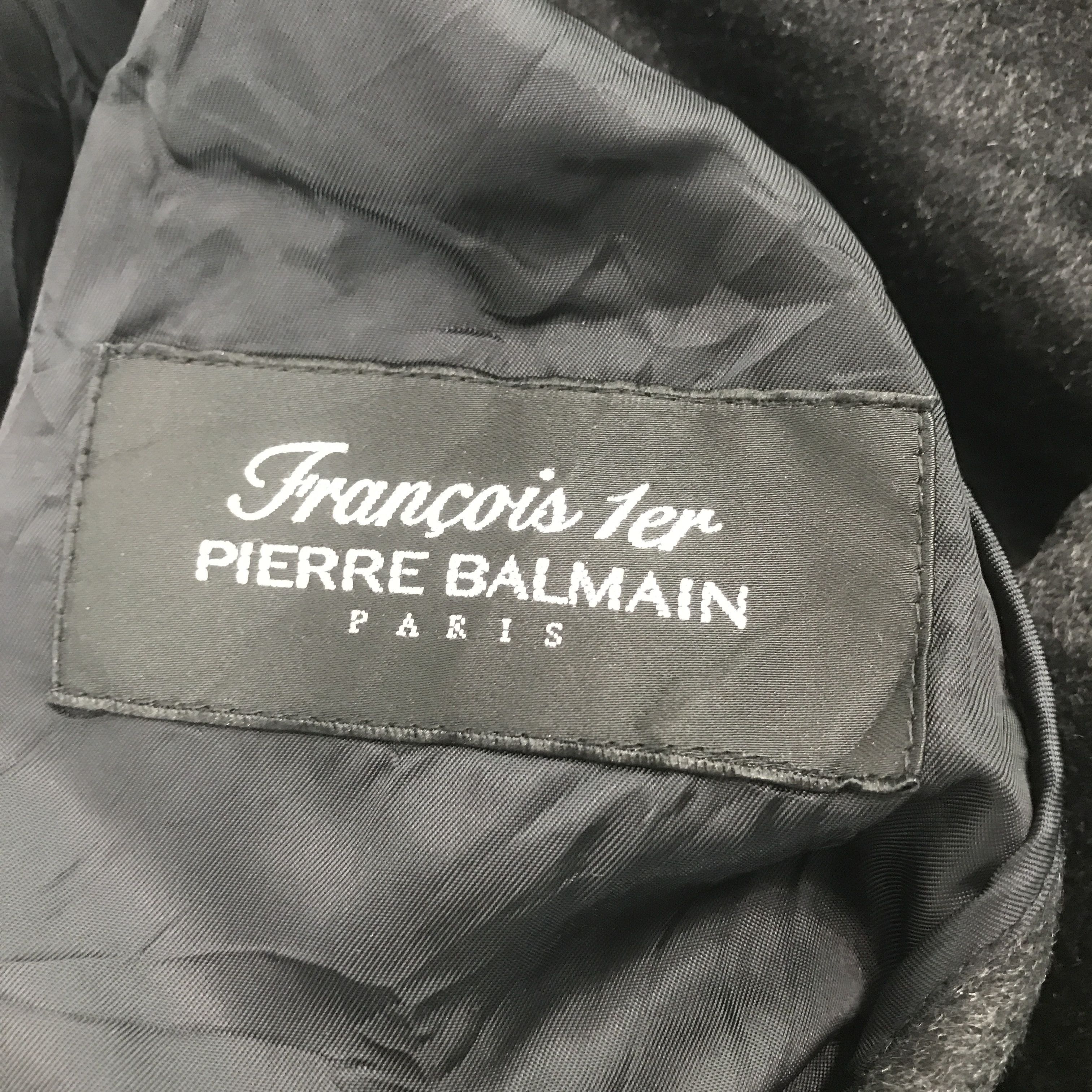 Pierre Balmain × Vintage Vintage Pierre Balmain Long coat Jacket Size US L / EU 52-54 / 3 - 9 Thumbnail