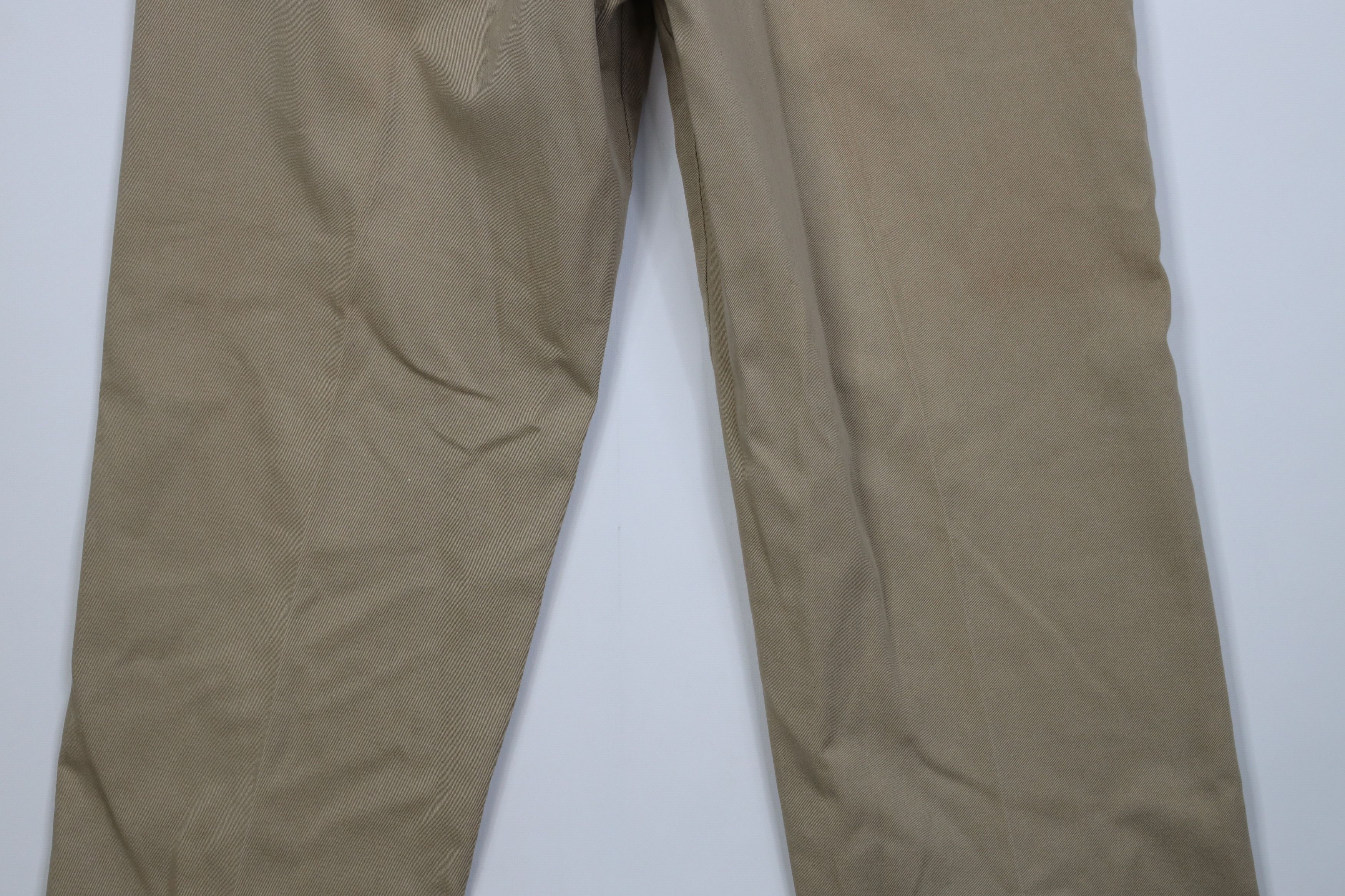 Dickies Vintage 70s Dickies Wide Leg Twill Pants Workwear Beige USA Size US 34 / EU 50 - 13 Thumbnail