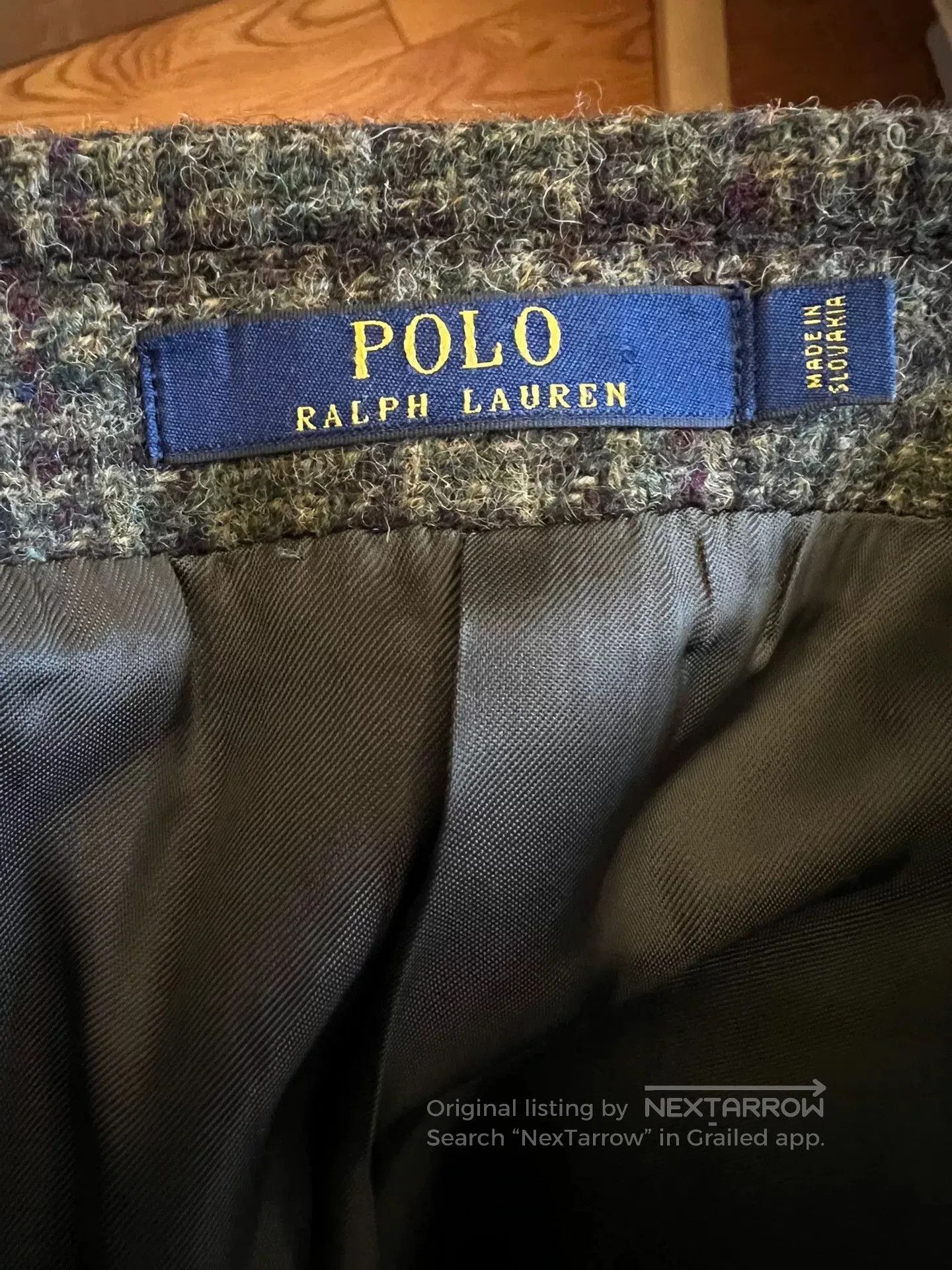 Polo Ralph Lauren Ralph Lauren Plaid Tweed Blazer 42L. Size US XS / EU 42 / 0 - 3 Thumbnail