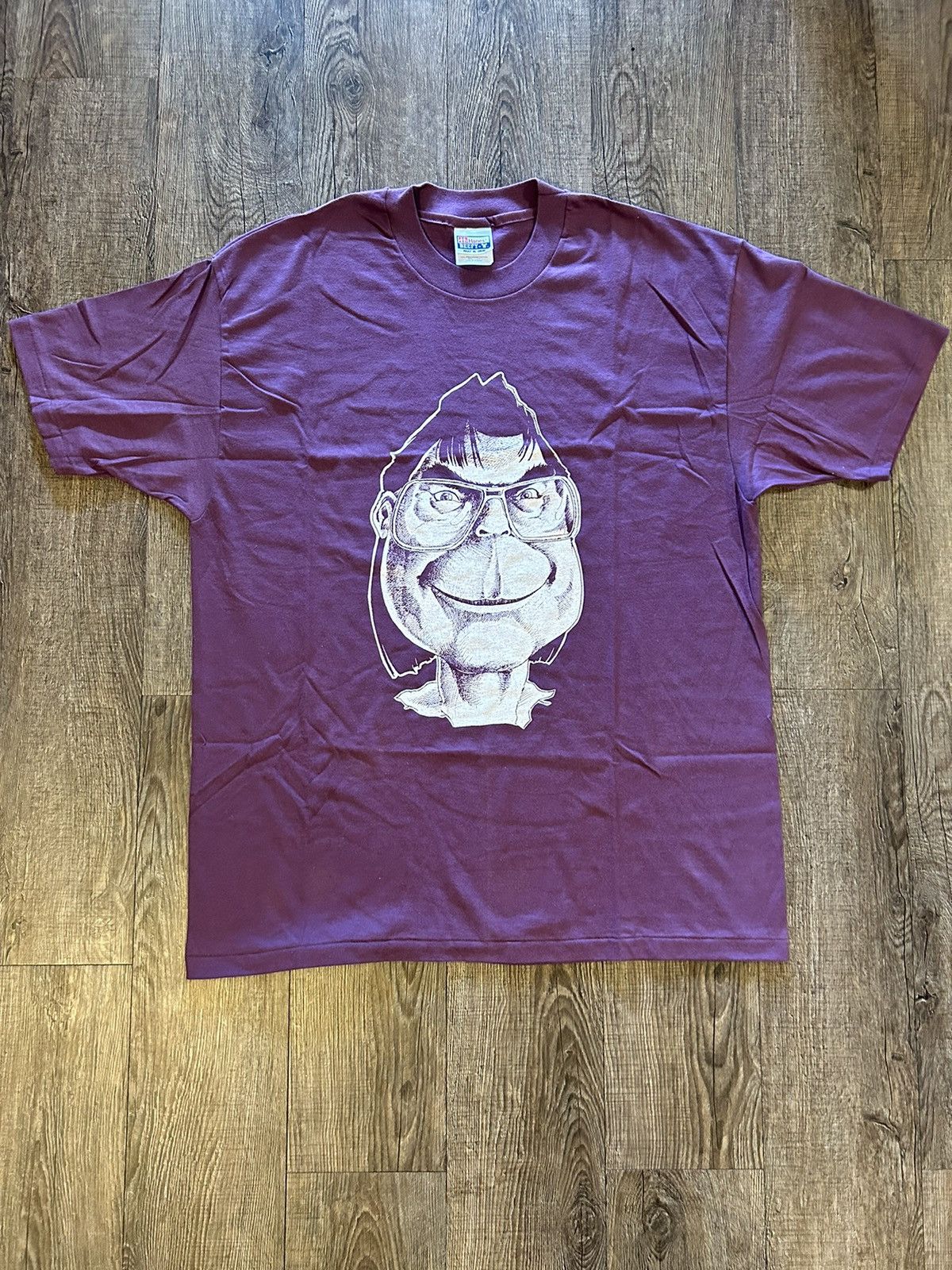 Hanes Rare Vinatge single stitch cartoon stephen king shirt Size US XL / EU 56 / 4 - 2 Thumbnail