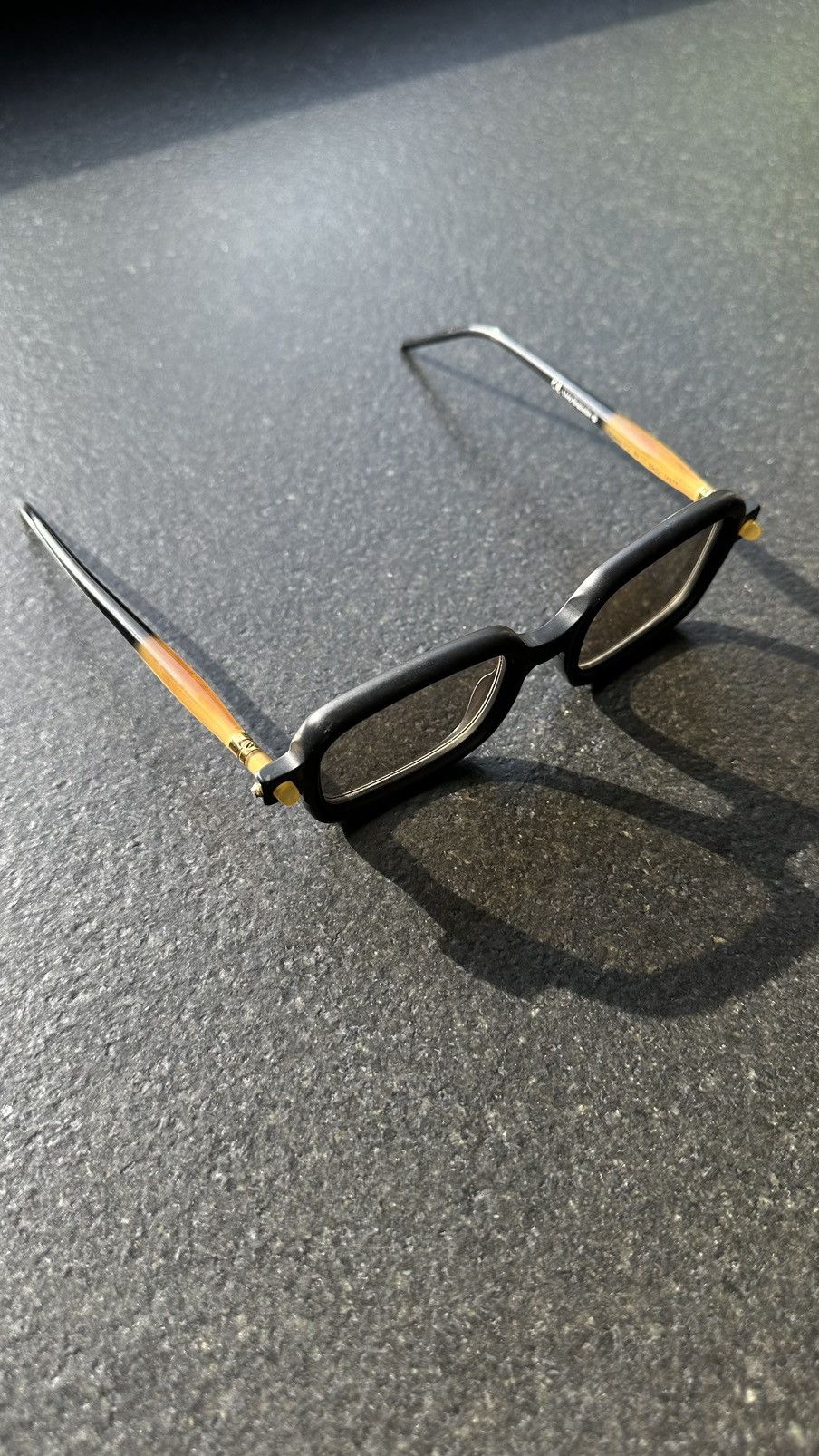 image of Kuboraum P2 Sunglasses in Black, Men's